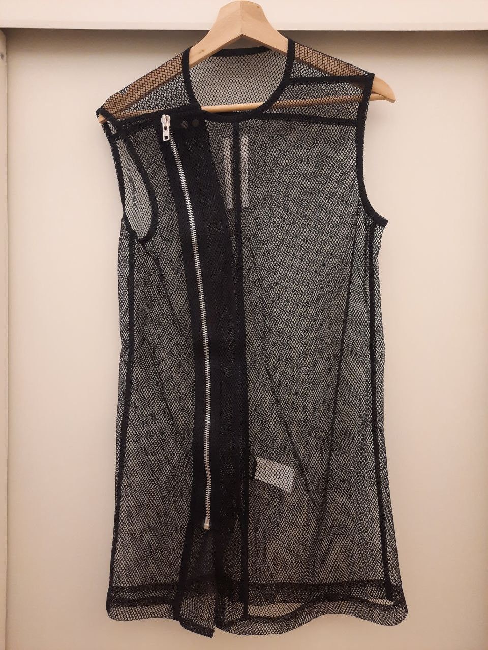 Rick Owens SS14 Vicious Mesh Biker Shirt Sleeveless Size US XS / EU 42 / 0 - 1 Thumbnail