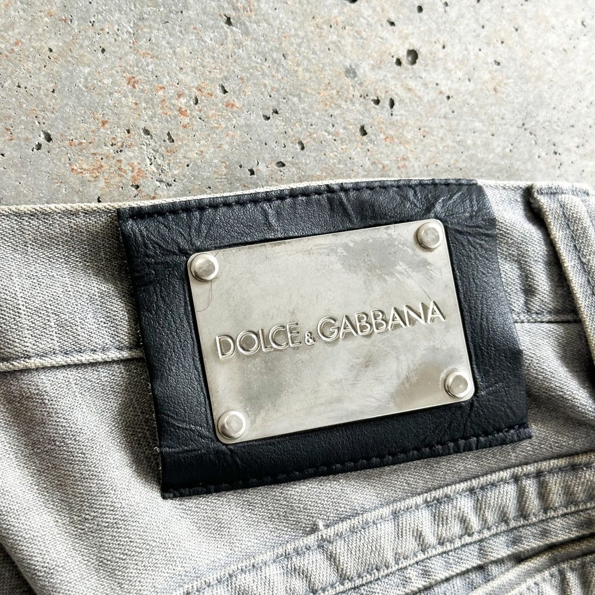 Dolce & Gabbana Dolce & Gabbana RUNWAY AW2003 Bondage Parachute Denim Size US 33 - 6 Thumbnail