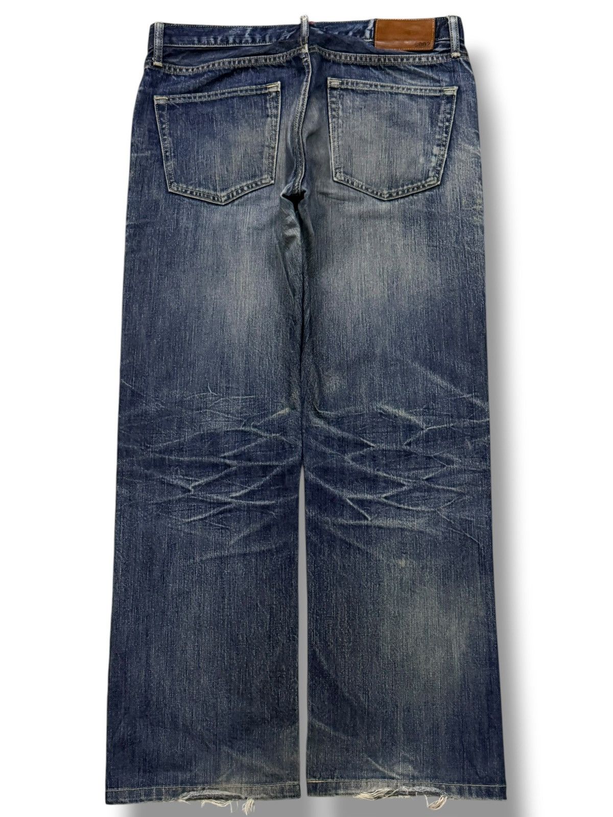 Uniqlo Vintage Uniqlo UJ S-002 Japan Denim Jeans | W34 Size US 34 / EU 50 - 3 Thumbnail