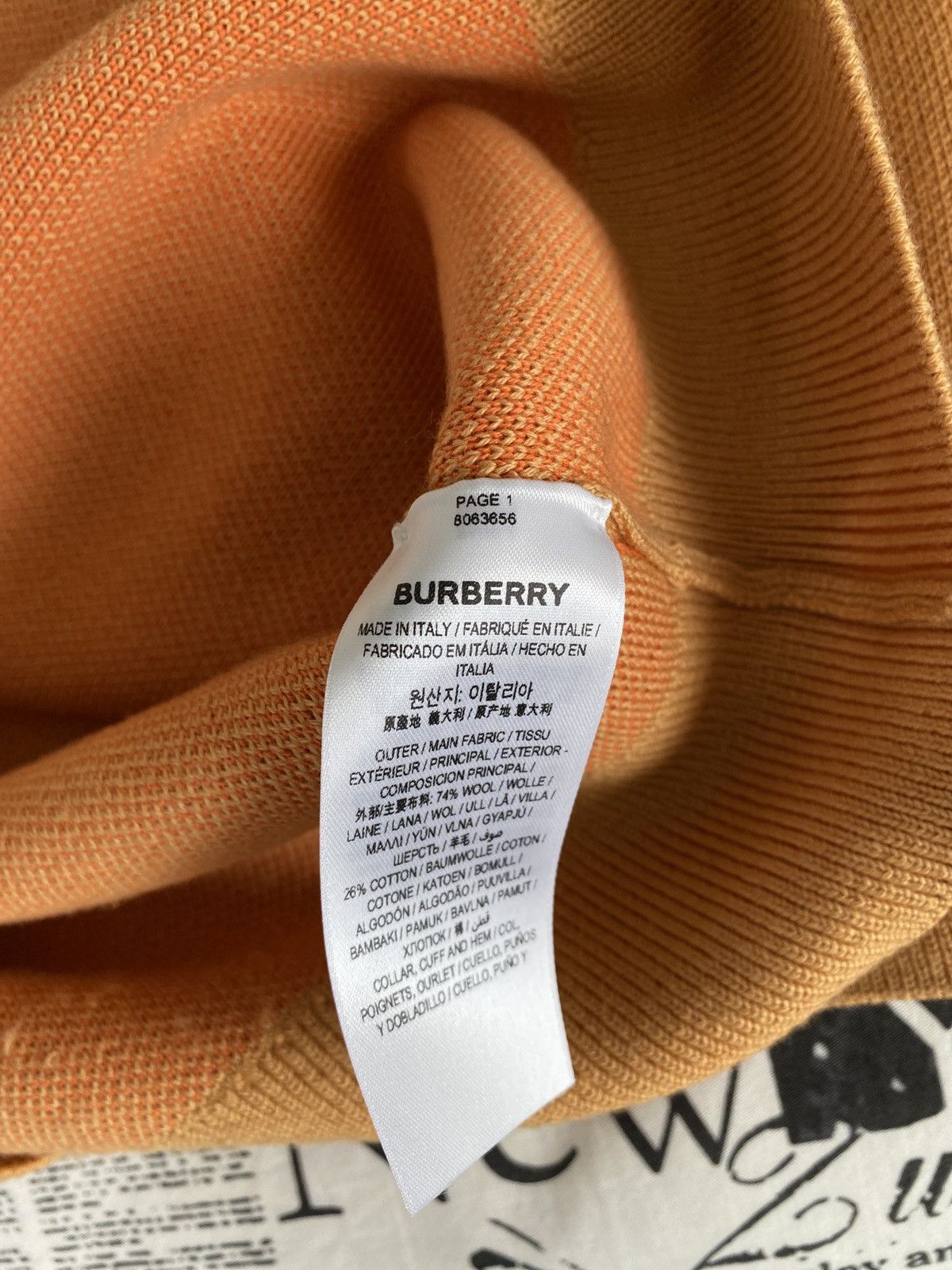 Burberry Burberry Crewneck Sweater Size US S / EU 44-46 / 1 - 3 Thumbnail
