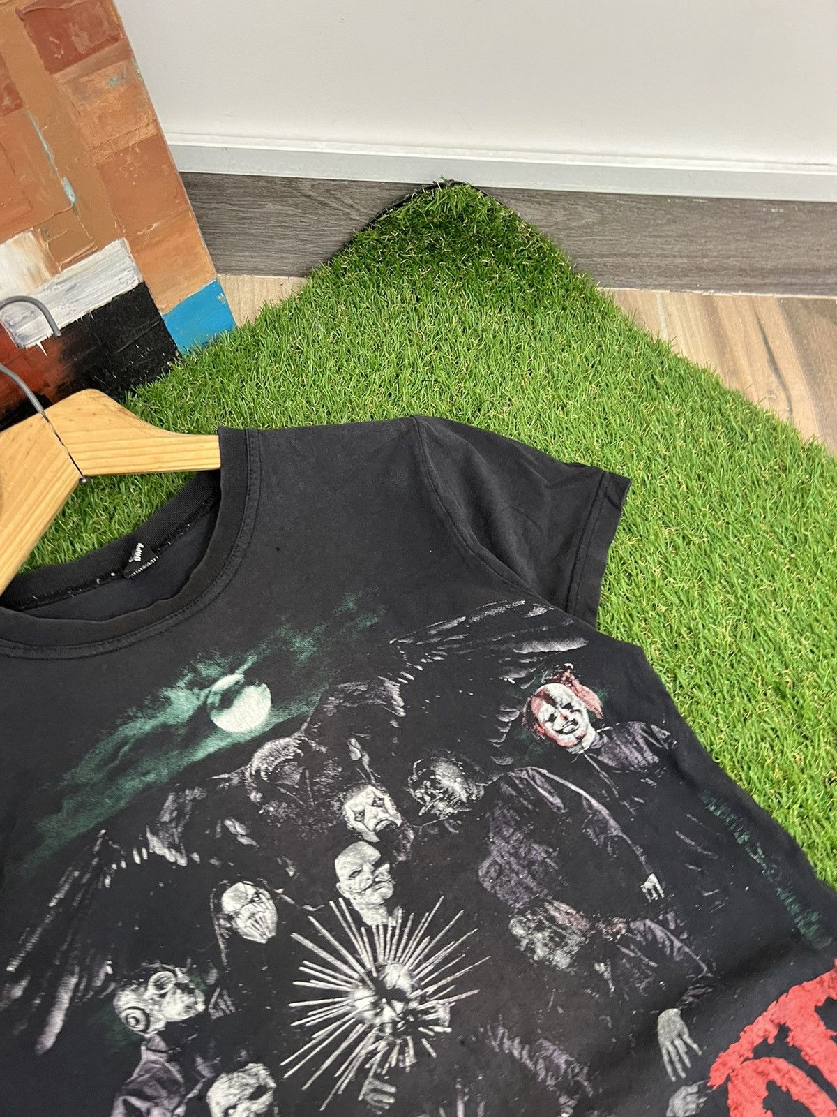 Band Tees × Slipknot × Vintage Vintage y2k Slipknot 00s T-Shirt rock band tee siz S Size US S / EU 44-46 / 1 - 3 Thumbnail