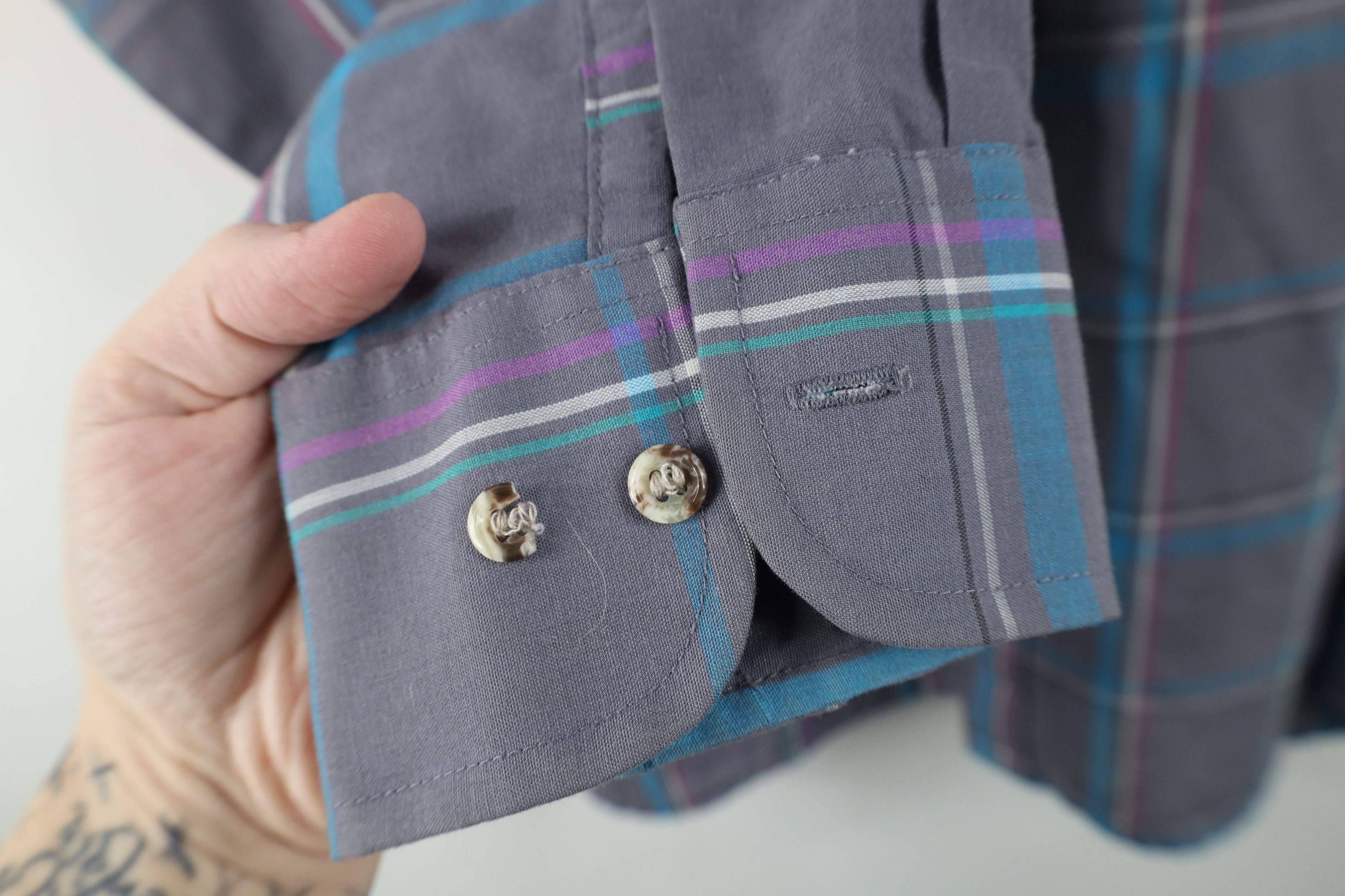 Vintage Vintage 80s 90s Streetwear Pocket Collared Button Down Shirt Size US M / EU 48-50 / 2 - 7 Thumbnail
