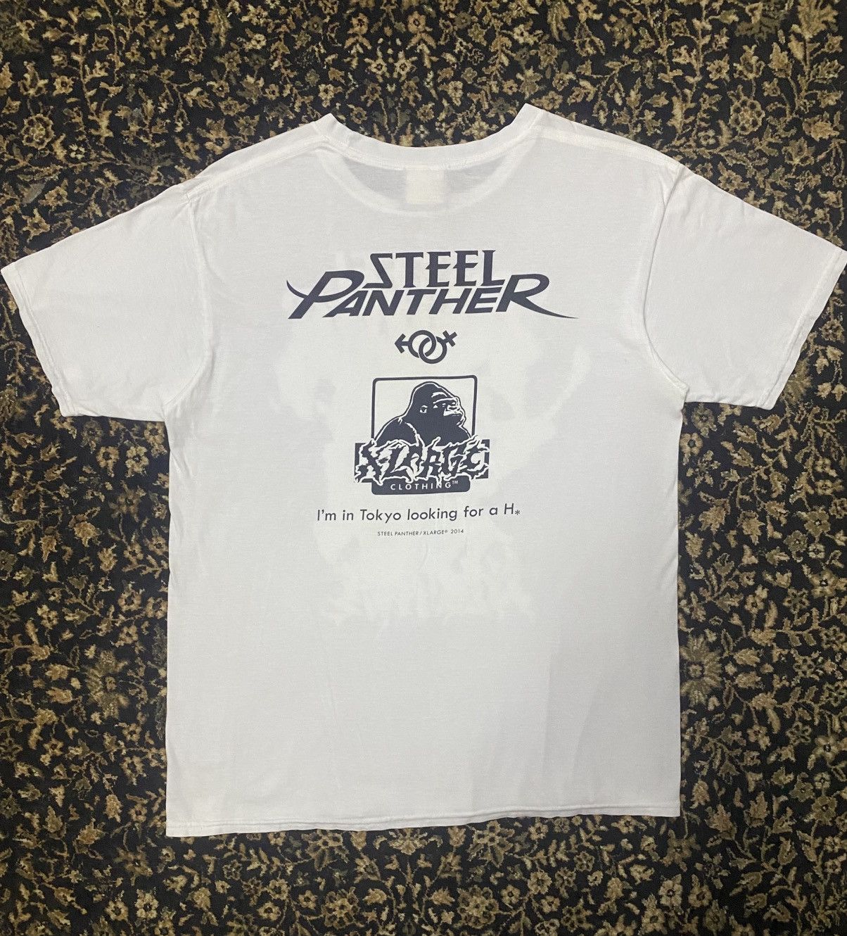 Band Tees × Japanese Brand × Xlarge Xlarge X Steel Panther Size US M / EU 48-50 / 2 - 2 Thumbnail