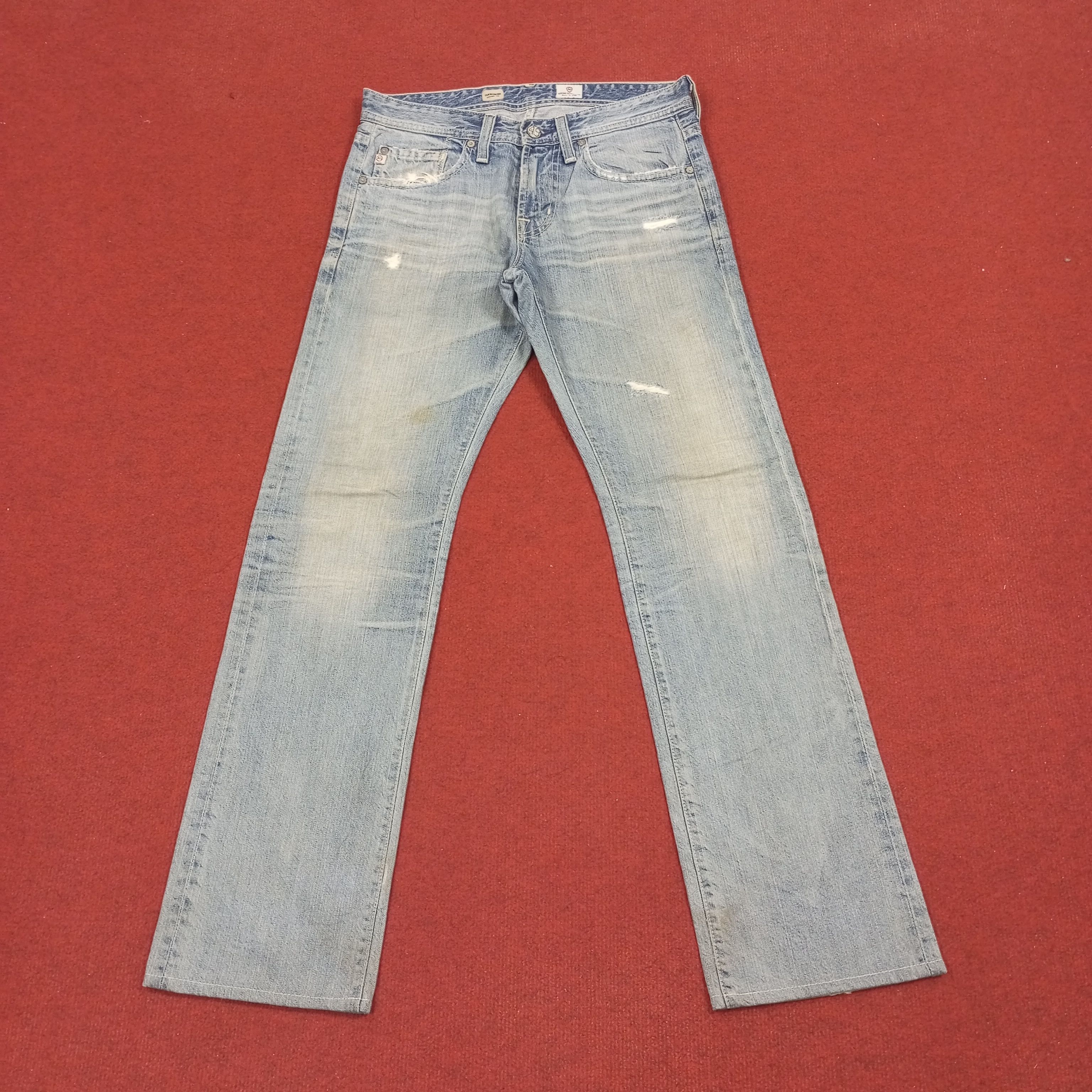 AG Adriano Goldschmied × Vintage Adriano Goldschmied Fashion Streetwear Style Jeans Size US 30 / EU 46 - 4 Thumbnail