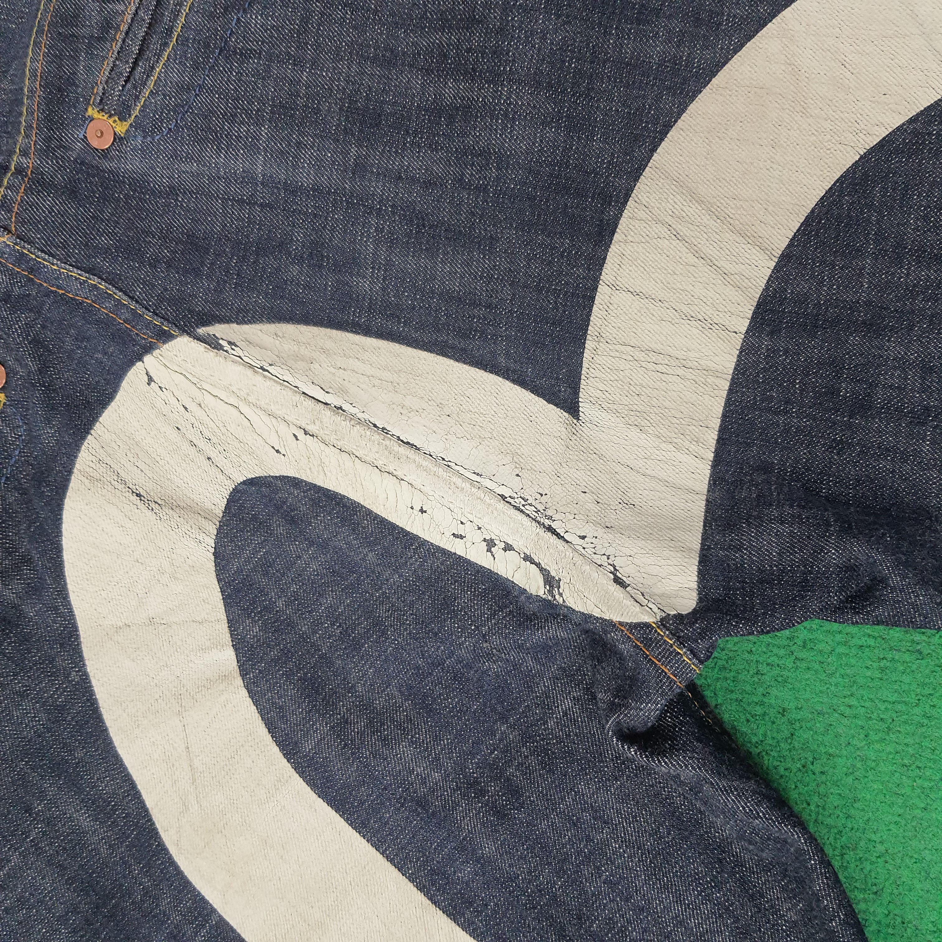 Evisu Vintage Evisu Paris Selvedge Japan Brand Jeans C258N30 Size US 37 - 15 Thumbnail