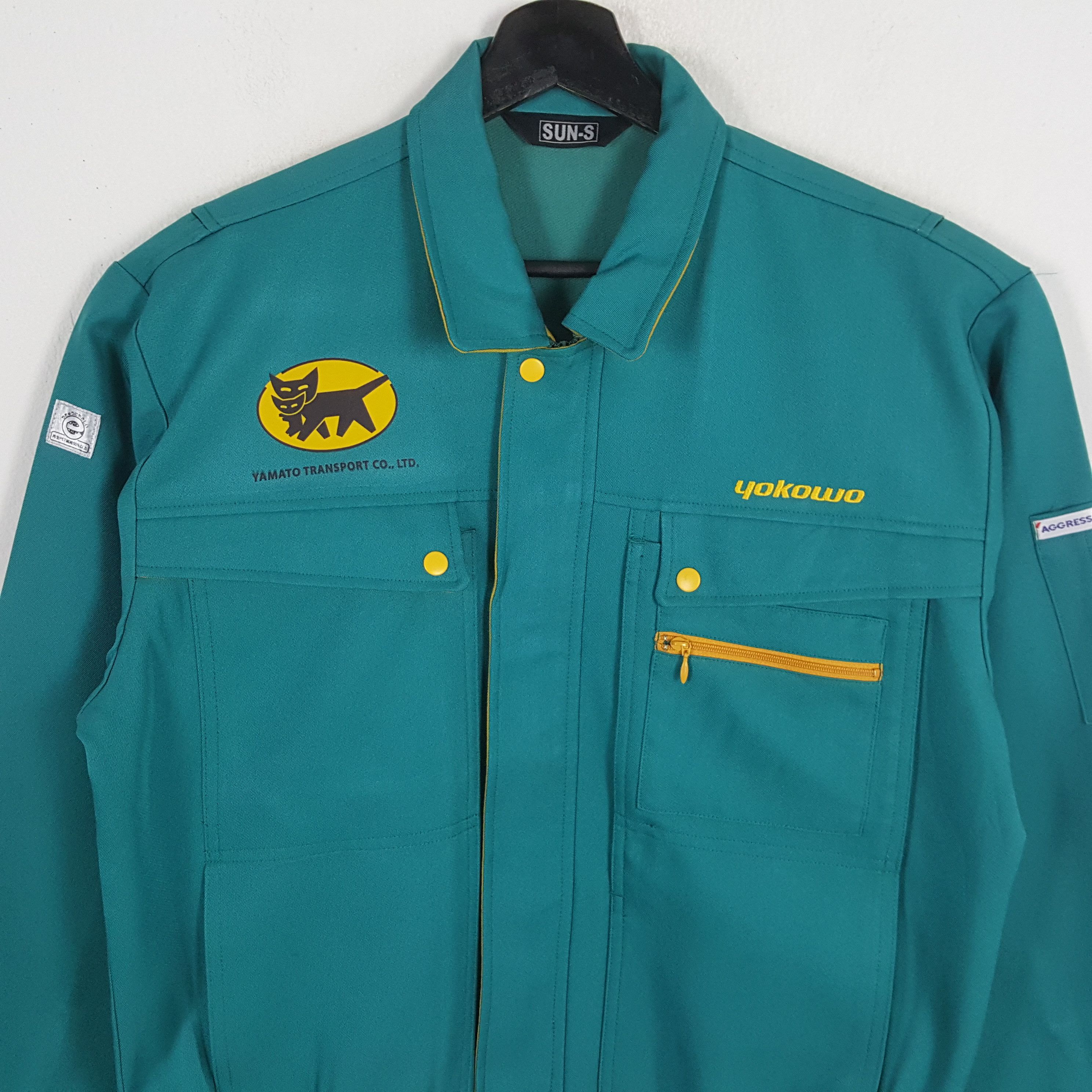 Japanese Brand × Vintage YAMATO TRANSPORT Japanese Workwear Style Custom Art Jacket Size US M / EU 48-50 / 2 - 4 Thumbnail
