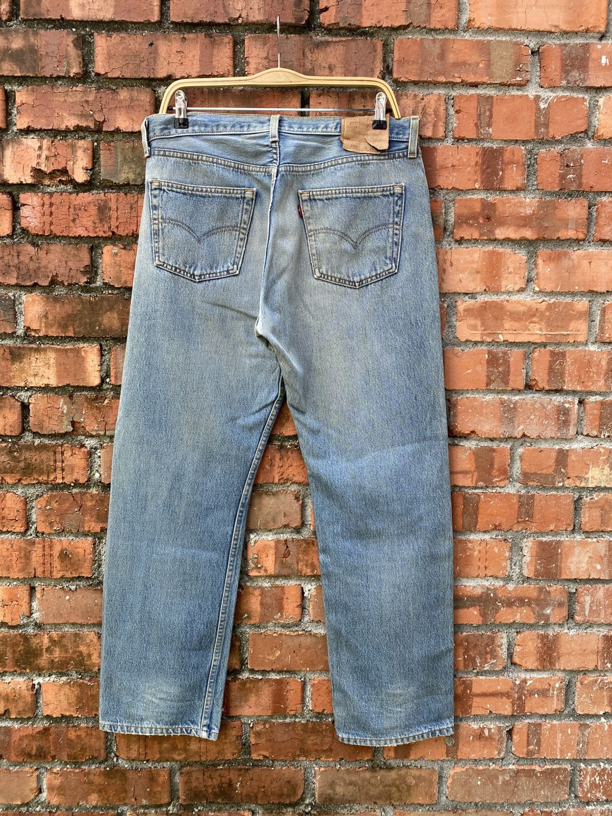 Levi's Vintage Clothing W34x30 vintage levi's 501 made in USA faded Size US 34 / EU 50 - 2 Thumbnail