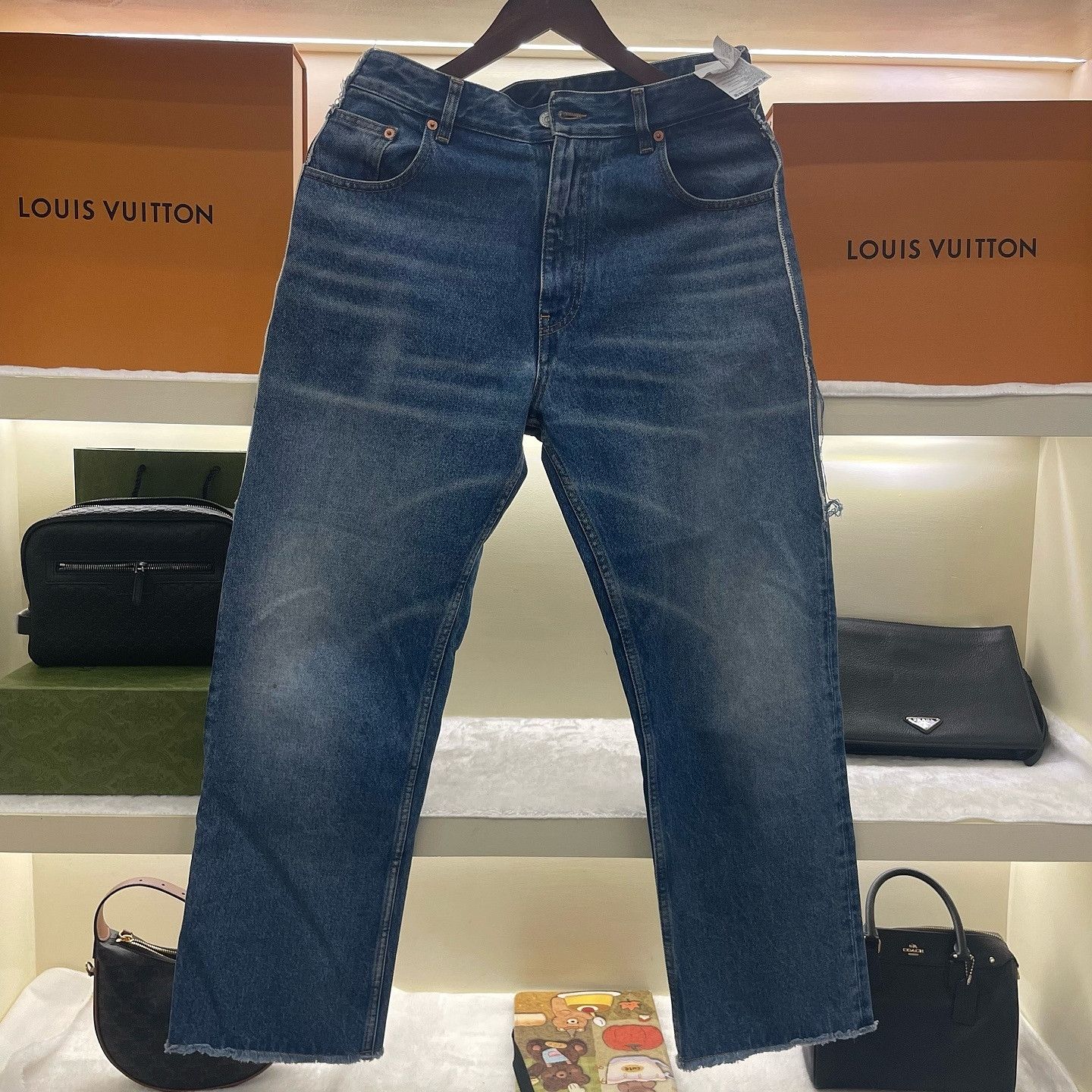 MM6 MM6 Maison Margiela Distressed Denim Jeans Size 38 Size 26" / US 2 / IT 38 - 1 Thumbnail