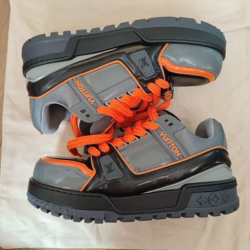 Louis Vuitton Louis Vuitton Trainer Maxi Low-Top Sneakers -2508 Size US 8 / EU 41 - 7 Thumbnail