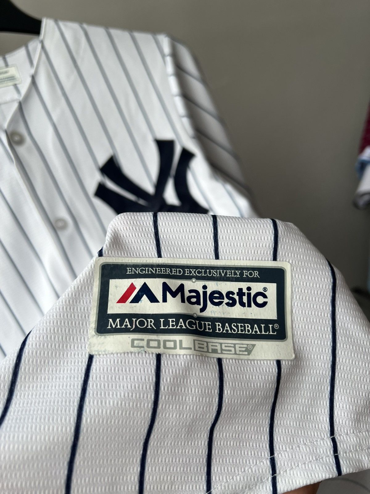 Majestic NY NEW YORK YANKEES #99 AARON JUDGE MLB BASEBALL JERSEYSHIRT Size US S / EU 44-46 / 1 - 7 Thumbnail