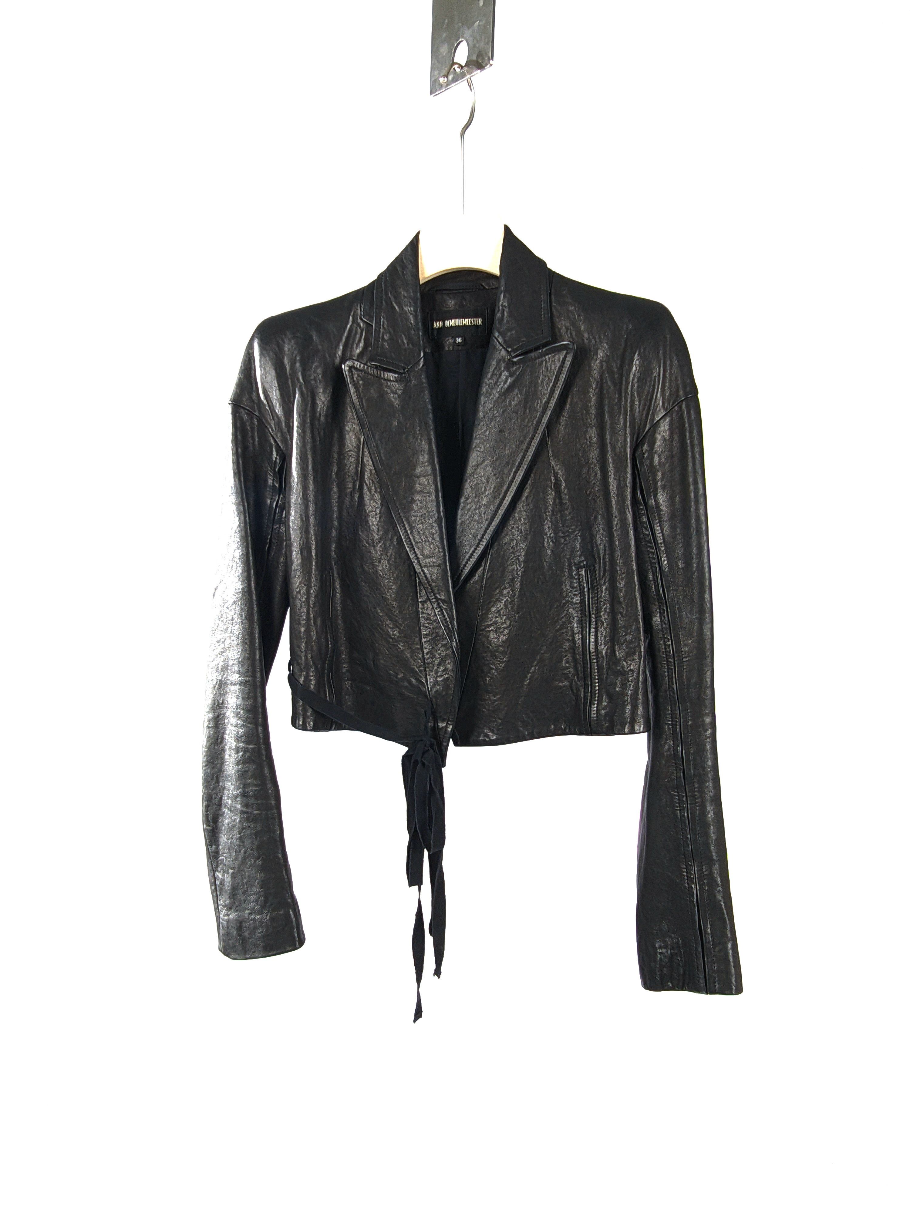Ann Demeulemeester Ann Demeulemeester FW11 Leather Corset Jacket