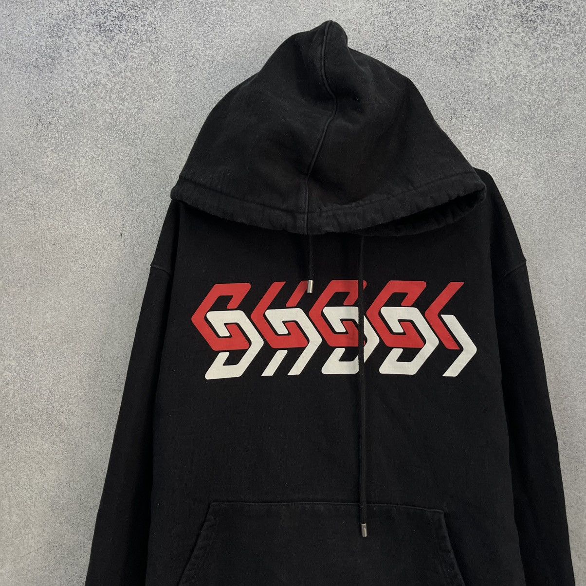 Gucci Gucci Hoodie Big Logo Black Size US M / EU 48-50 / 2 - 3 Thumbnail