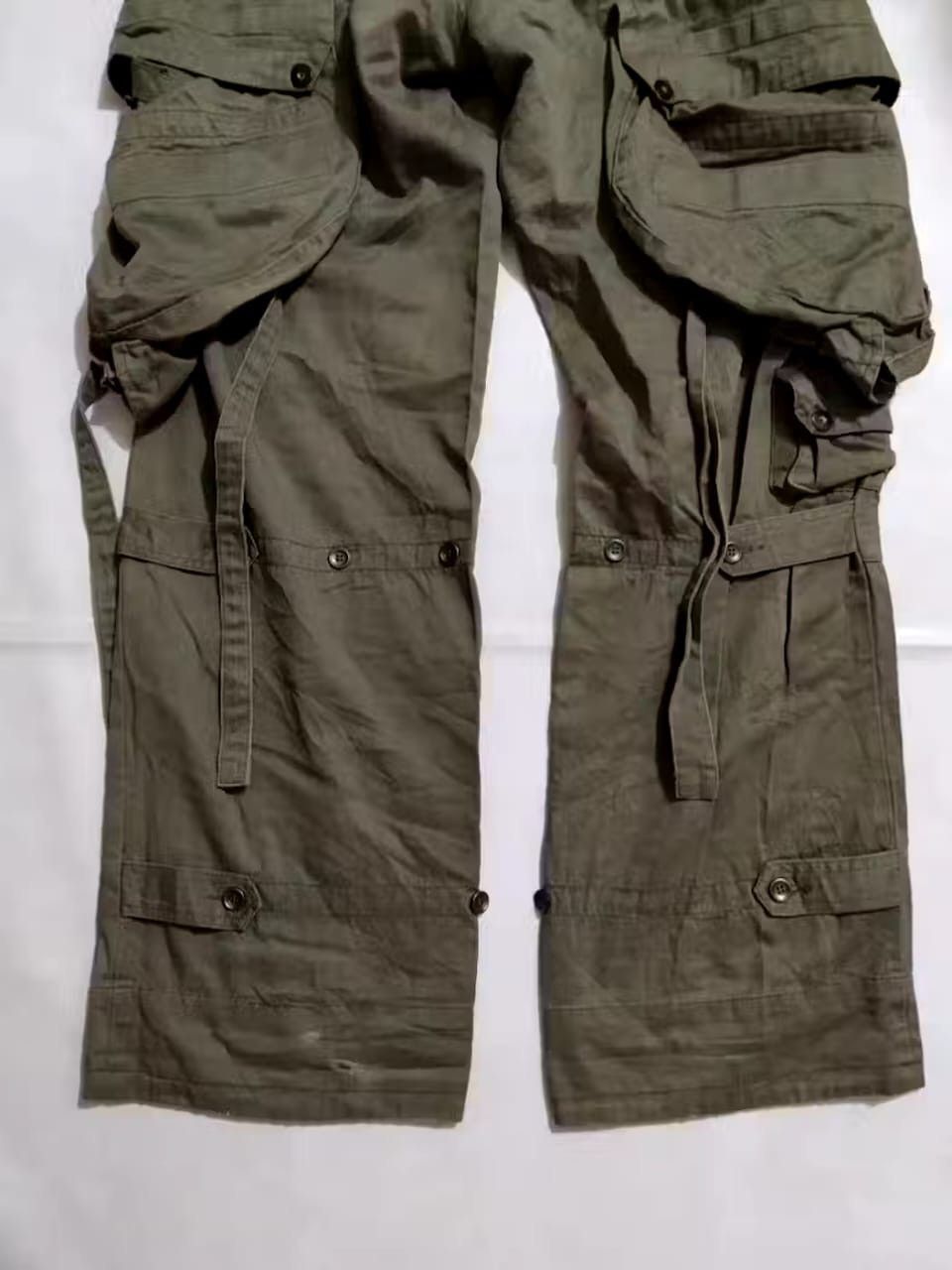 Japanese Brand GGD Multipocket Gas Mask Tactical Cargo Bondage Pants Size US 30 / EU 46 - 17 Thumbnail