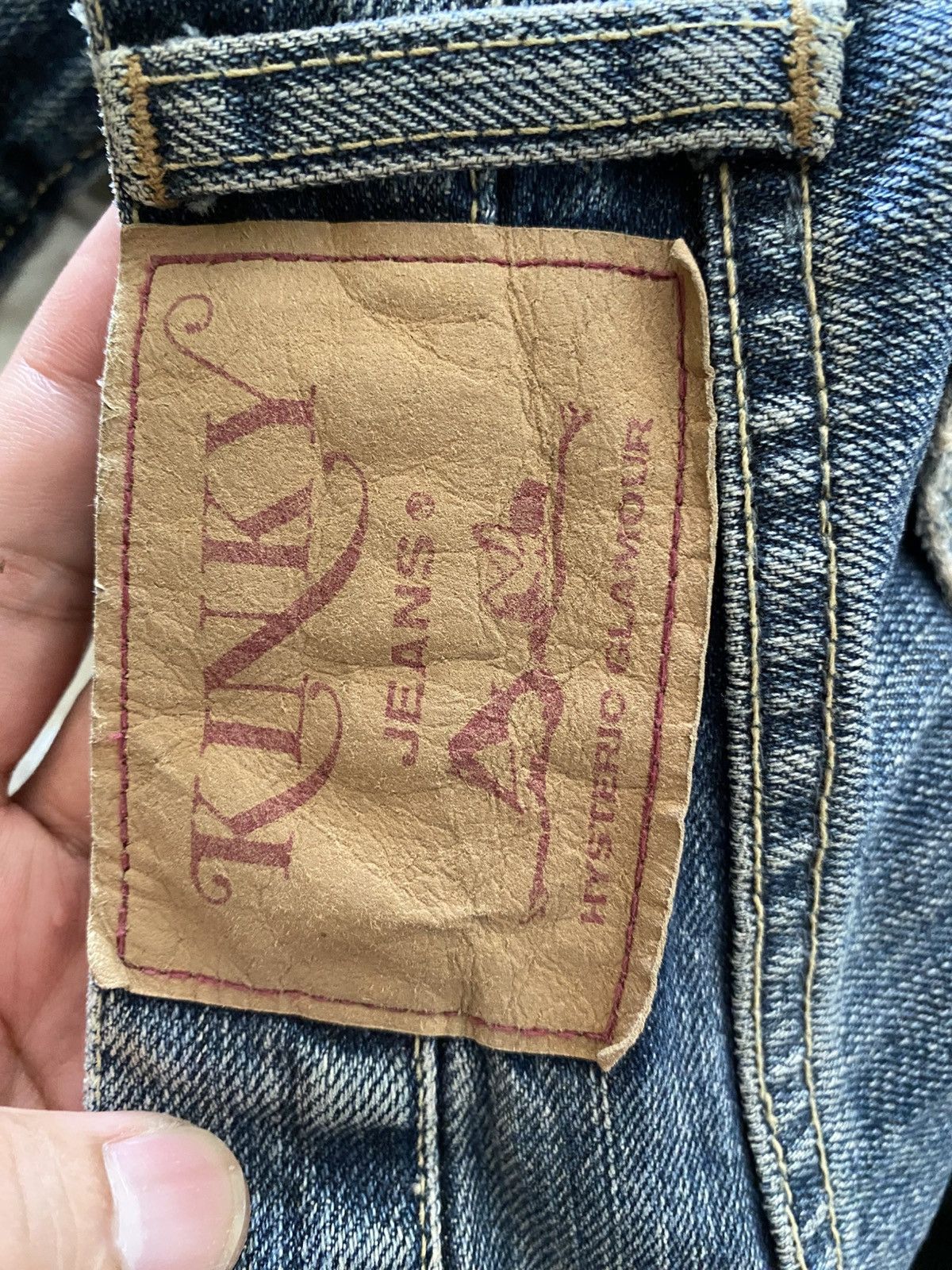 Hysteric Glamour Hysteric Glamour Patchwork Distressed Denim Size US 30 / EU 46 - 9 Thumbnail
