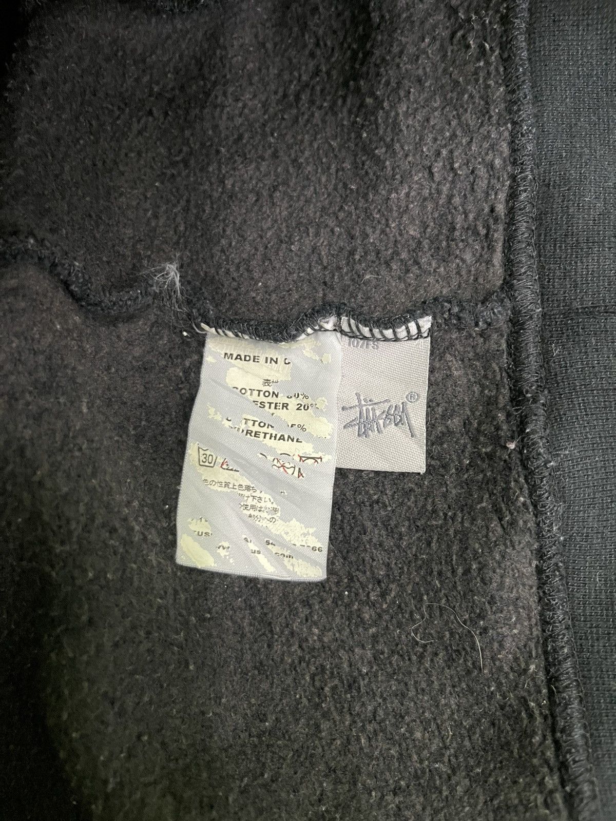 Stussy 2000's Vintage Stussy Pigment Dyed Hoodie Blue Black Size US M / EU 48-50 / 2 - 19 Thumbnail