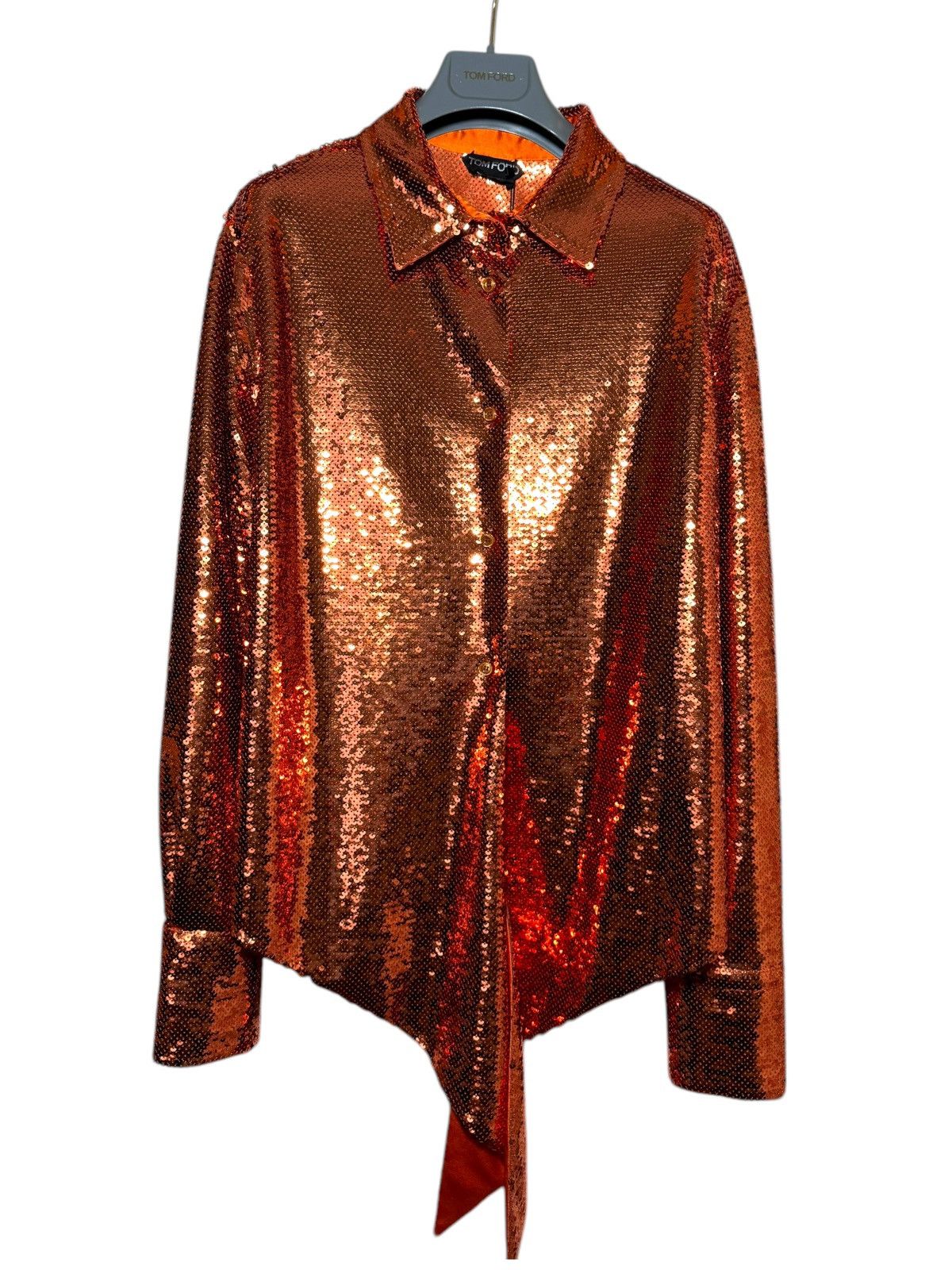 Tom Ford Tom Ford Sequin Shirt Size M / US 6-8 / IT 42-44 - 2 Thumbnail
