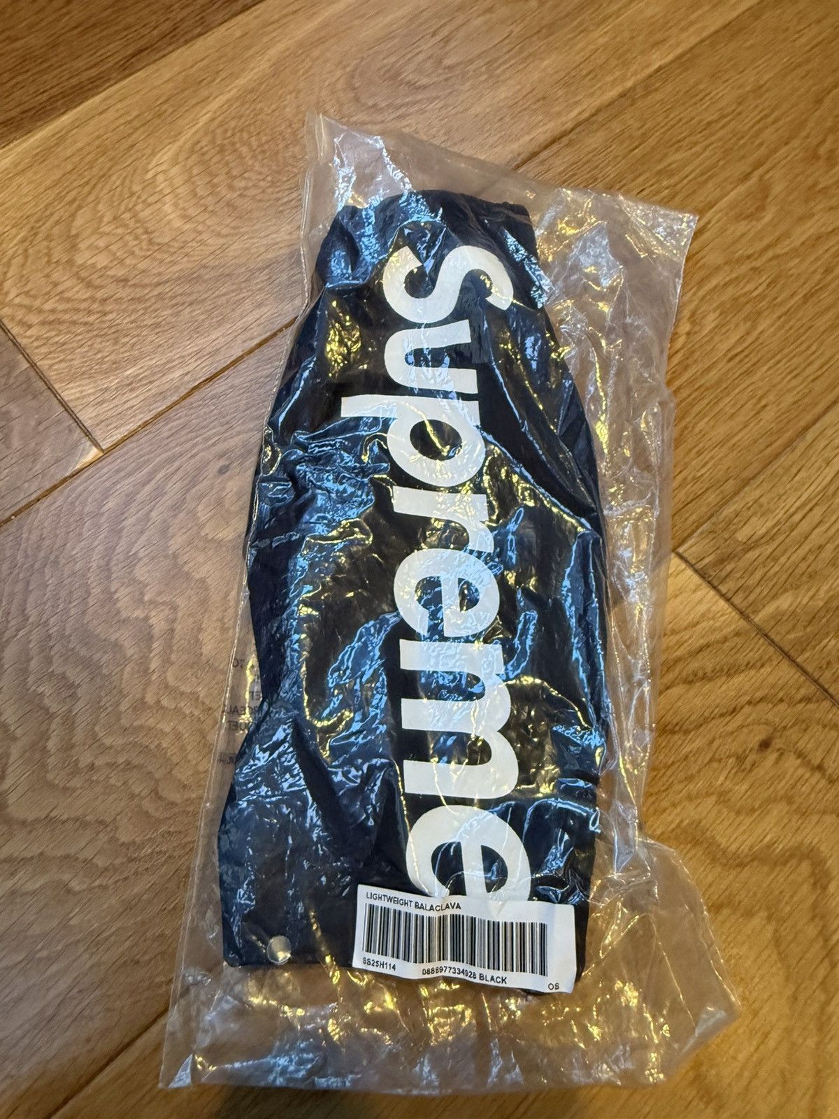 Supreme Supreme Lightweight Balaclava “Black” SS25 Size ONE SIZE - 2 Thumbnail