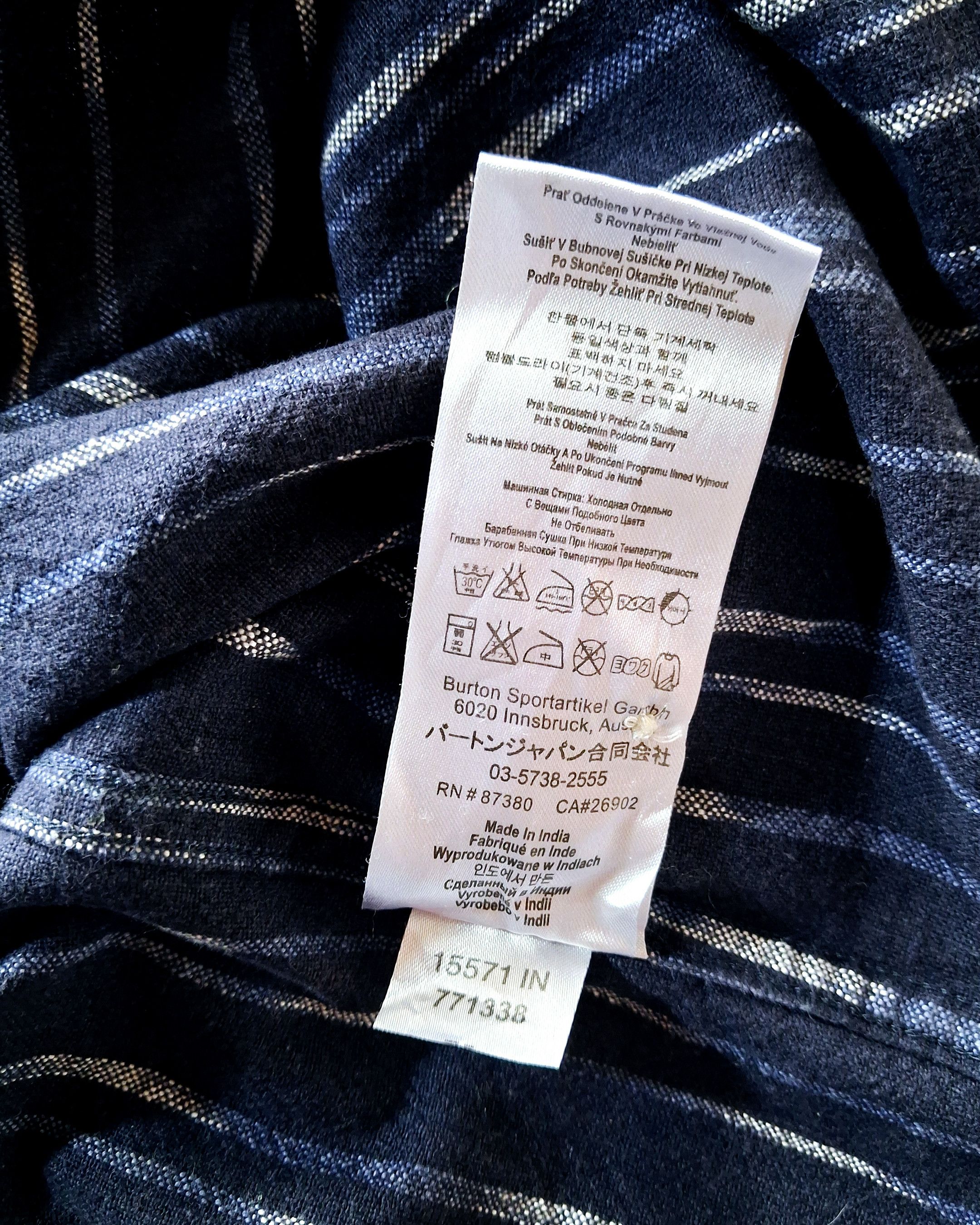 Burton BURTON SNOWBOARD BUTTON DOWN FLANNEL SHIRT Size US L / EU 52-54 / 3 - 9 Thumbnail