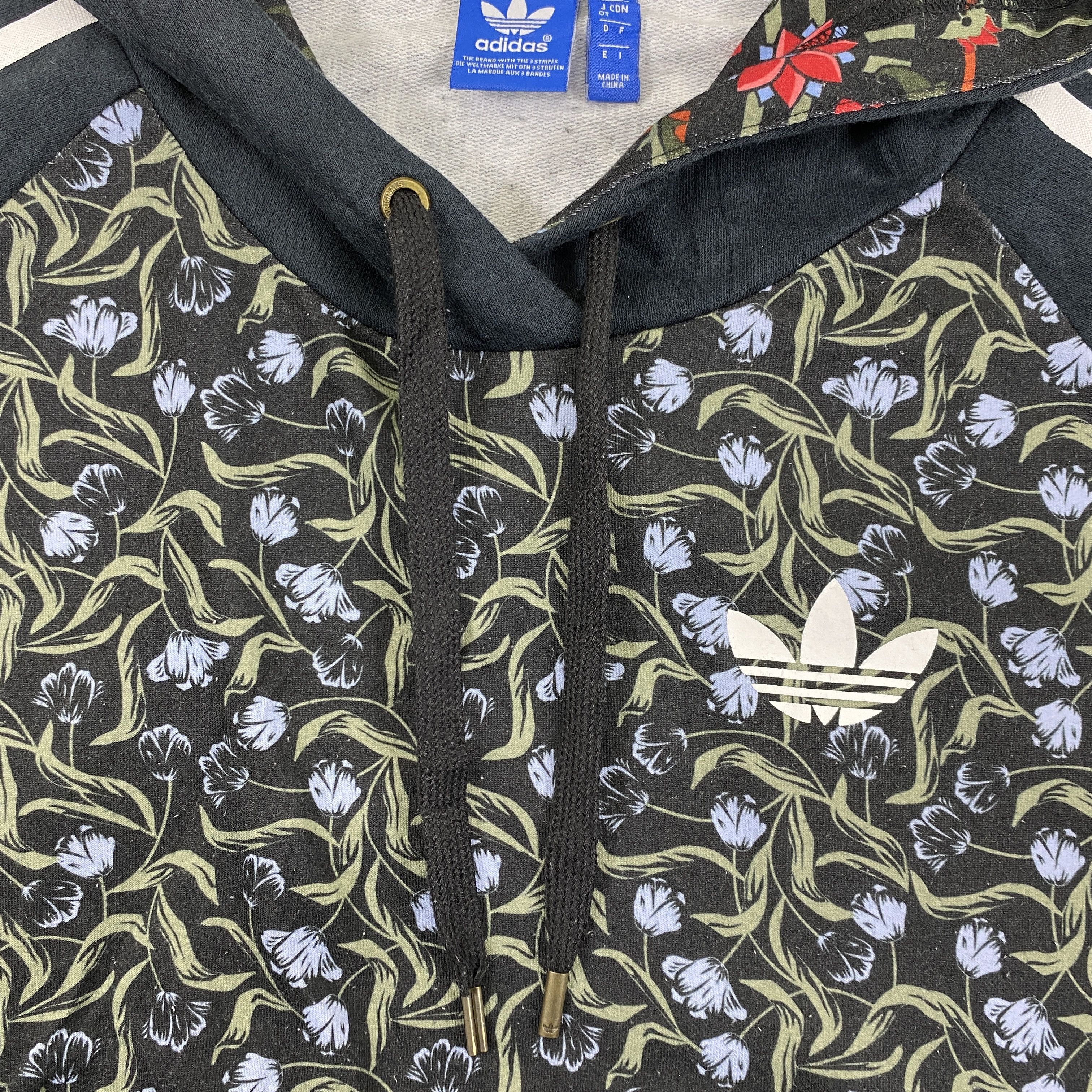 Adidas Adidas Flora Hoodie Boxy -SW0057 Size US L / EU 52-54 / 3 - 12 Thumbnail