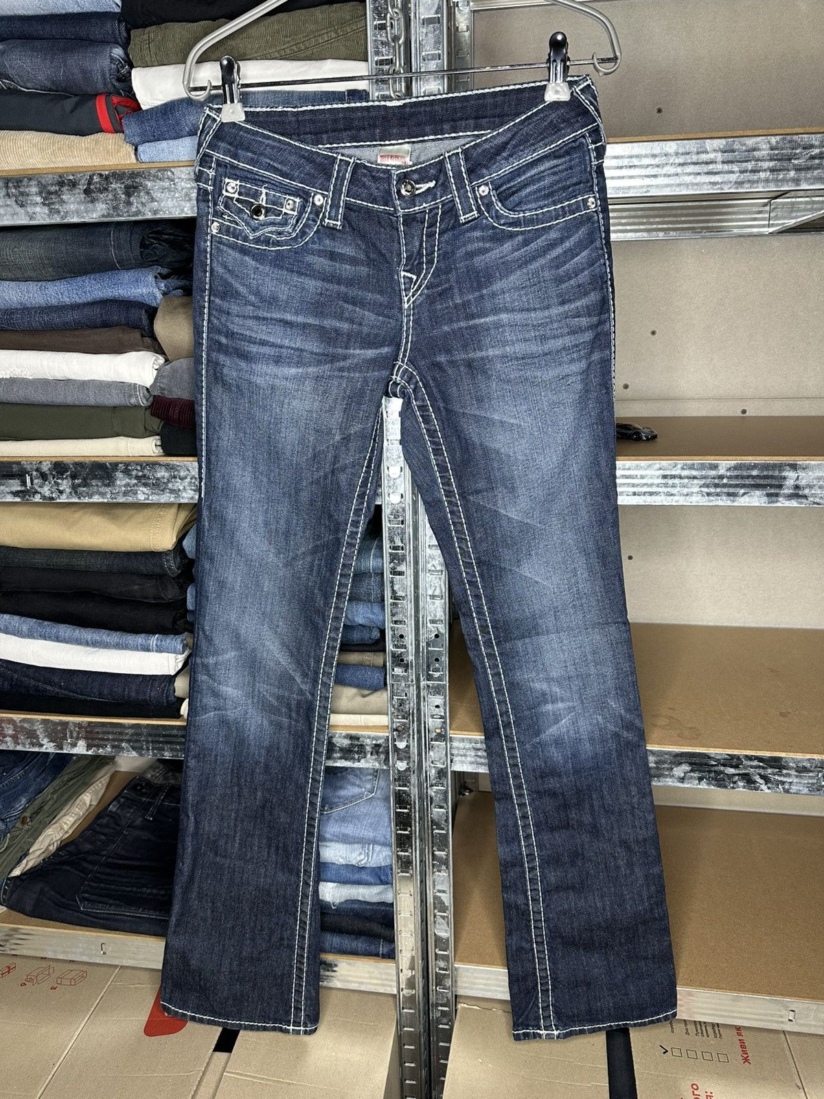 True Religion True Religion DISCO BILLY BIG T Bootcut Jeans Stitch Size 26 Size 26" / US 2 / IT 38 - 1 Thumbnail