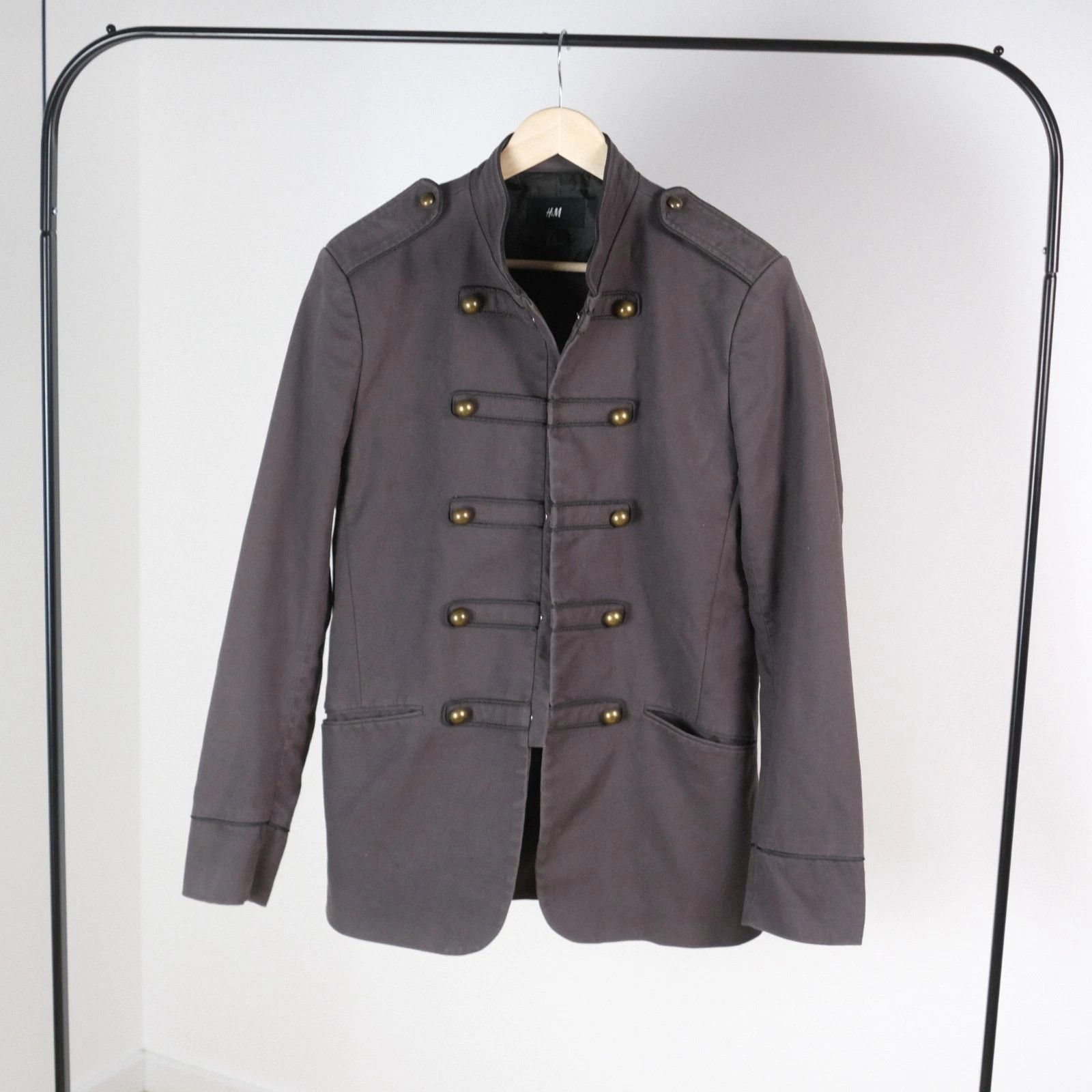 Other Vintage Distressed Napoleon Military Jacket Mens EUR 52 Size 42R - 2 Thumbnail