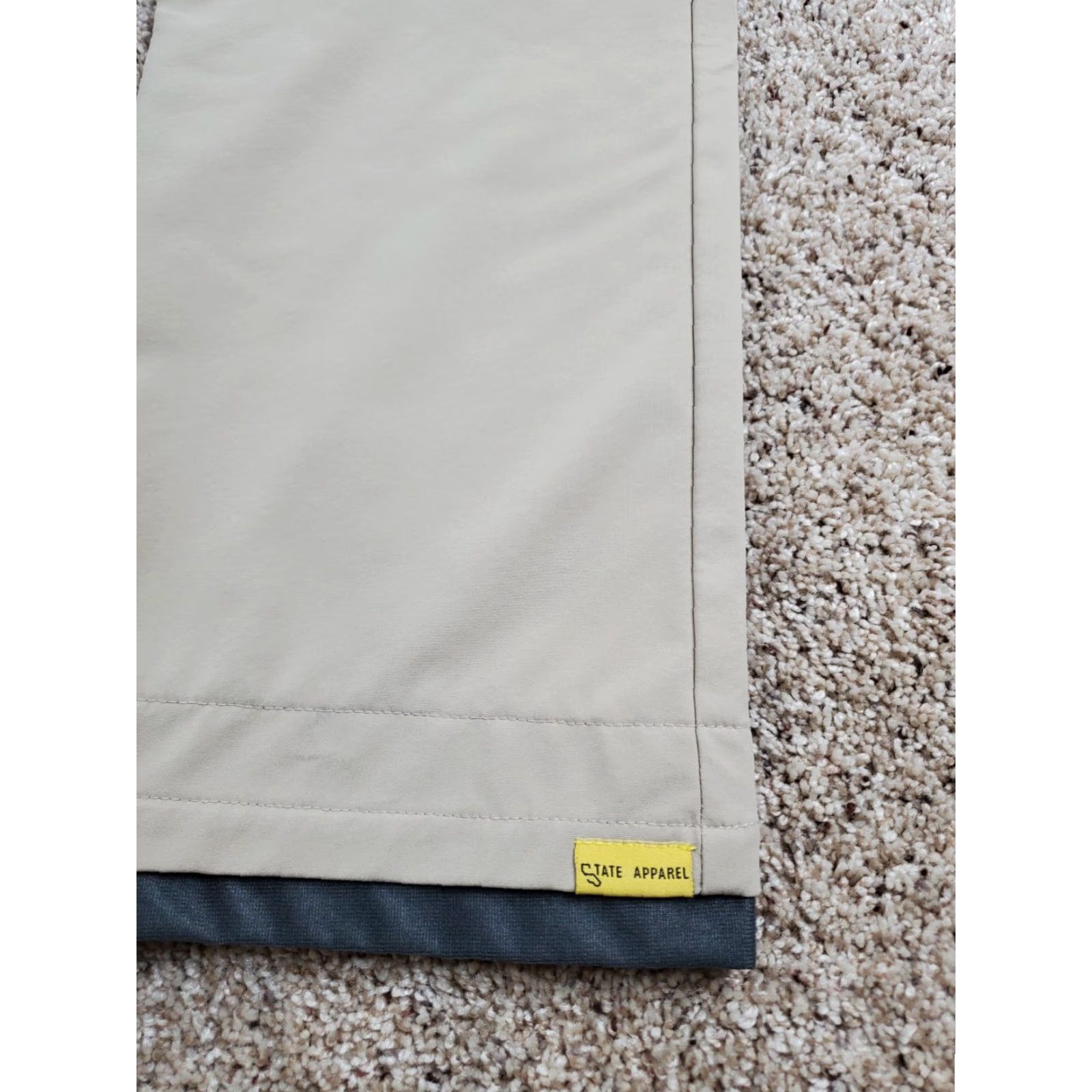 Vintage State Apparel Chino Pants Men 32 Brown Straight Leg 32 Inseam Polyester Spandex Regular Waist 32 Flat Front Machine Washable Vintage No Size US 32 / EU 48 - 4 Thumbnail