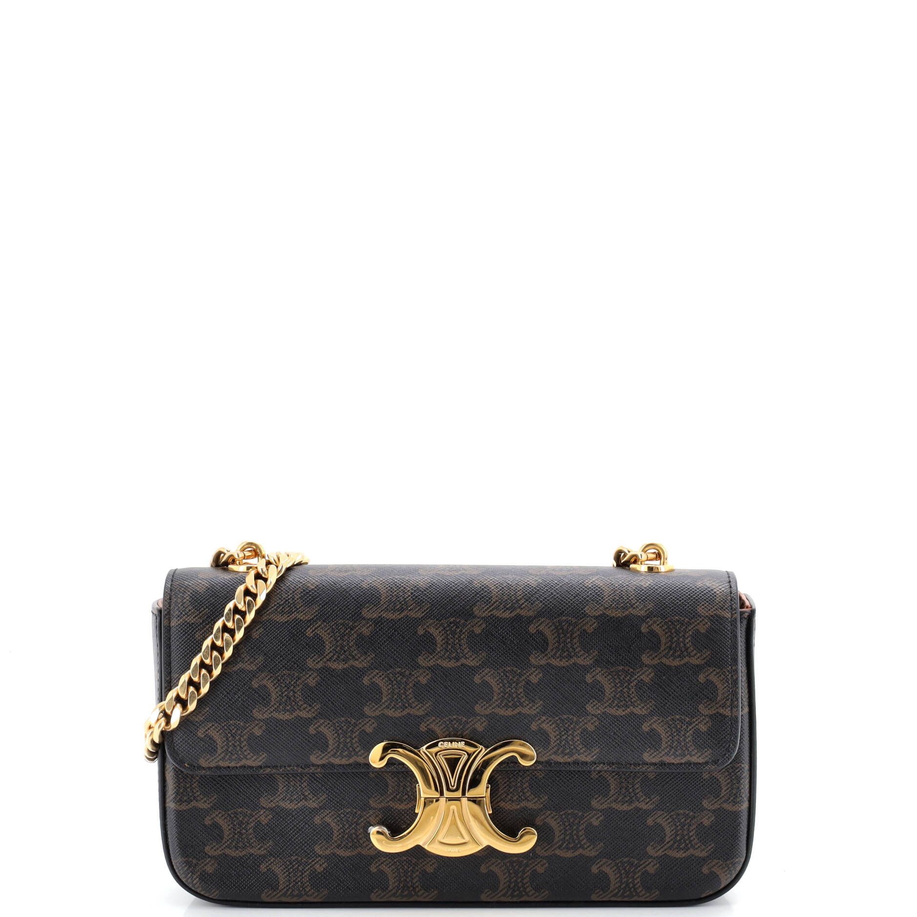 Celine Triomphe Chain Shoulder Bag Size ONE SIZE - 1 Thumbnail