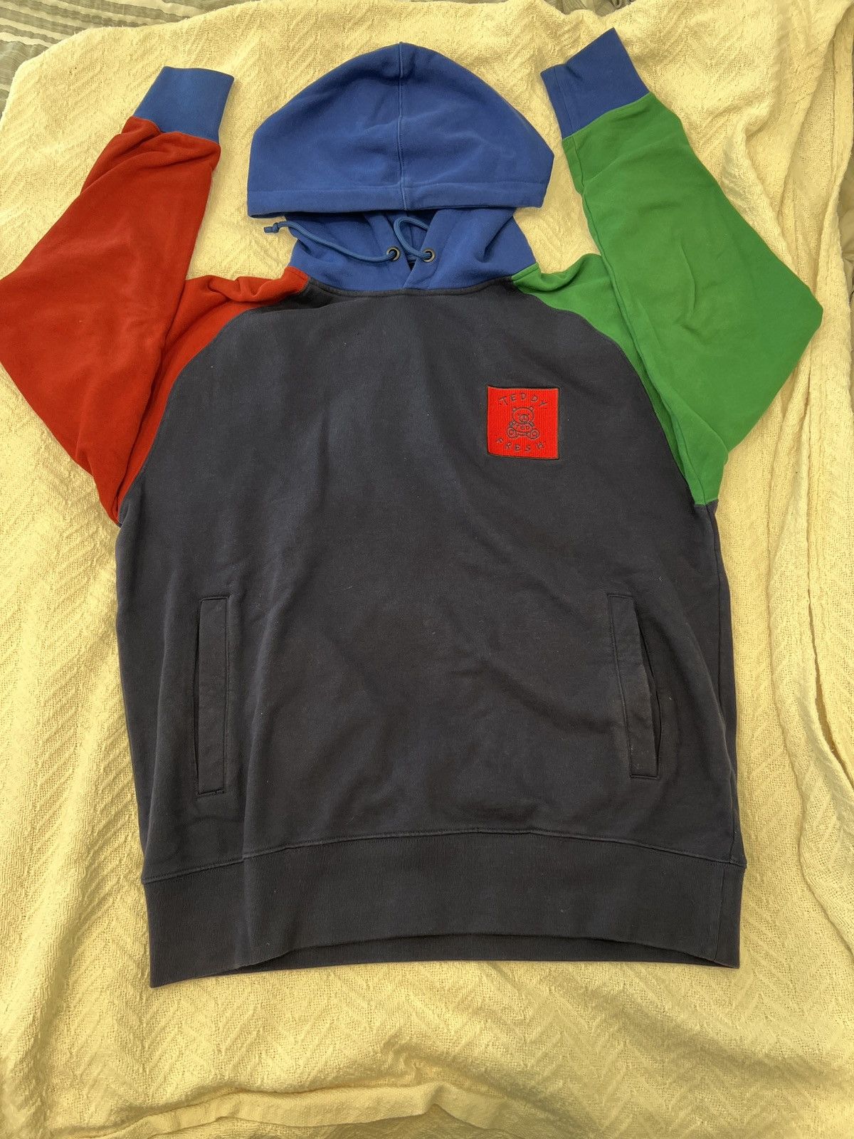 Teddy Fresh Teddy Fresh Blue Color Block Size US L / EU 52-54 / 3 - 1 Thumbnail