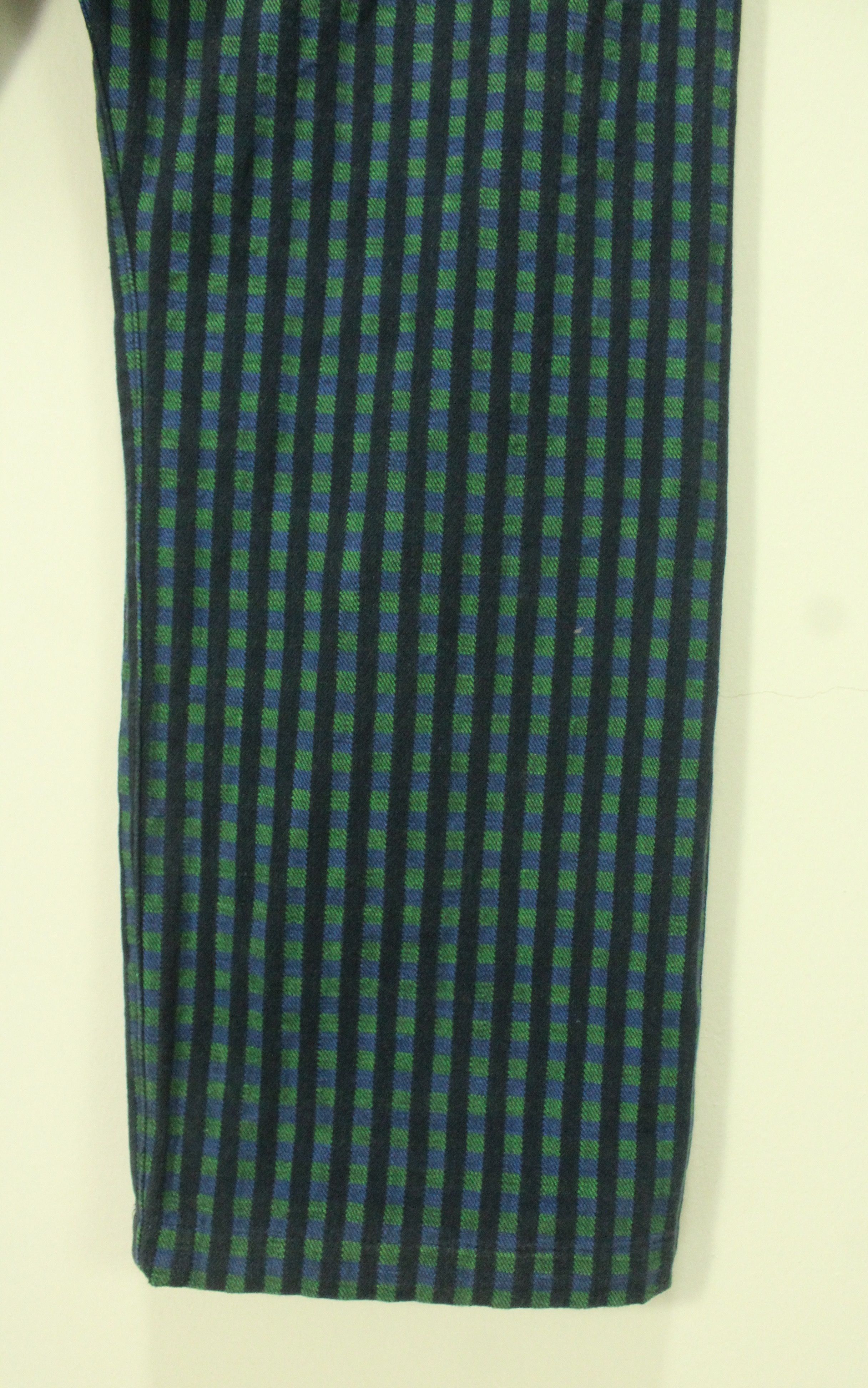 Neighborhood Vintage NEIGHBORHOOD Denim 2002 Woven Striped Plaid Size US 33 - 11 Thumbnail