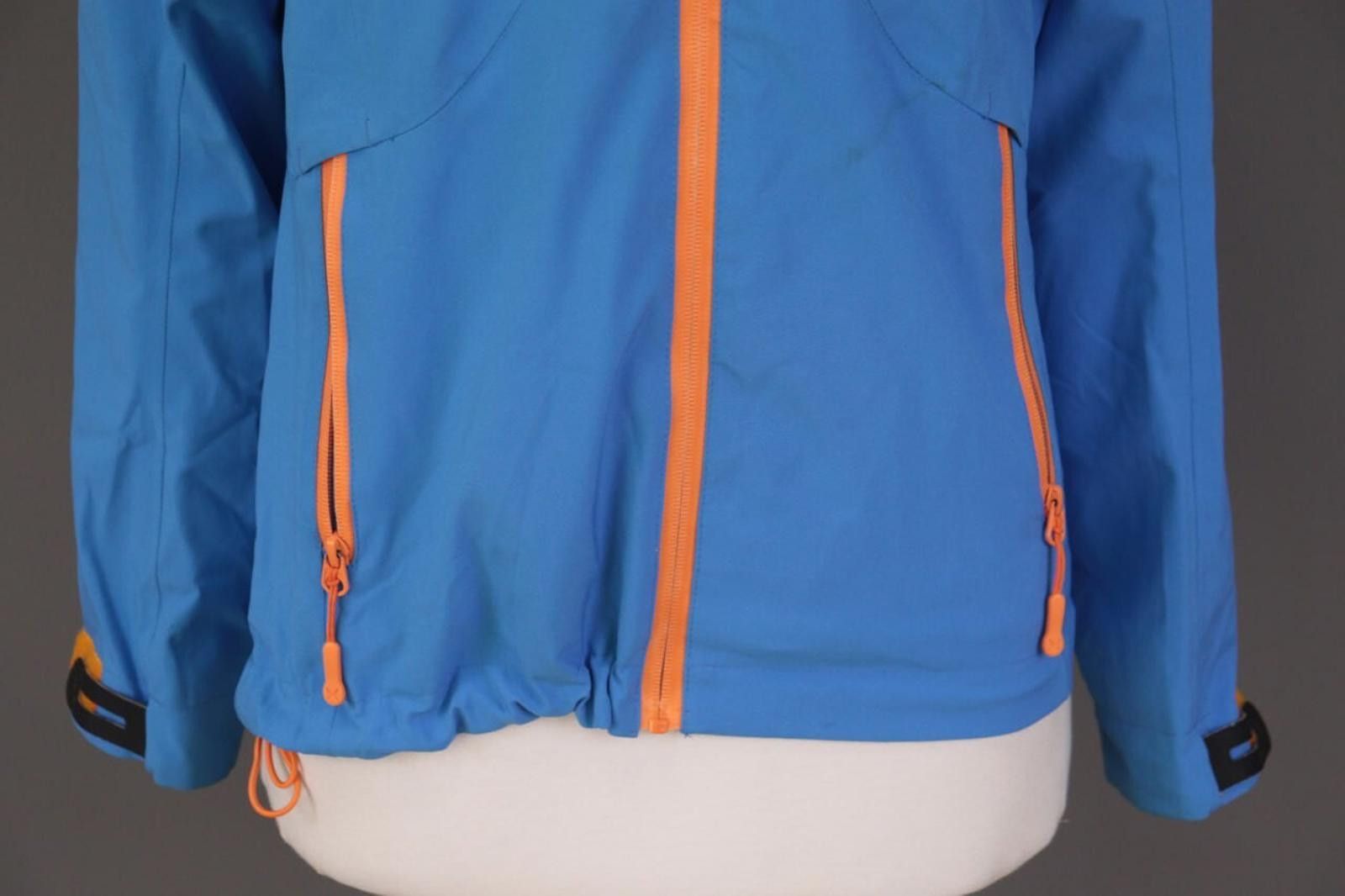 Designer Kari Traa Blue Full Zip Hooded Waterproof Jacket Size M Size M / US 6-8 / IT 42-44 - 5 Thumbnail