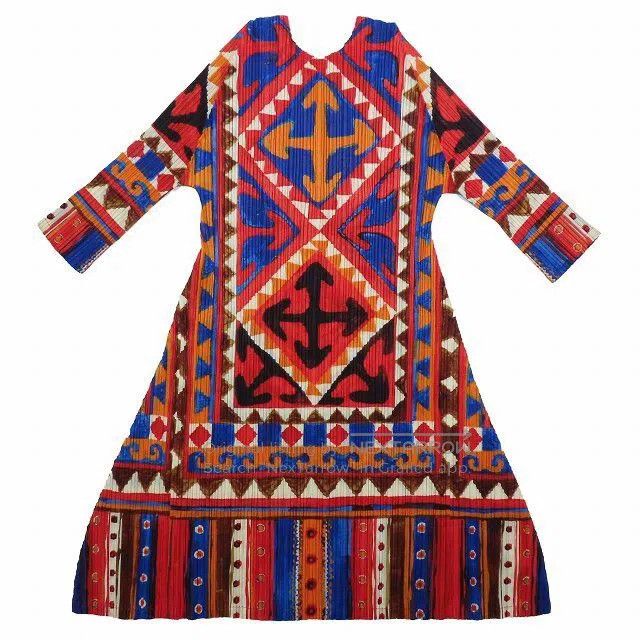 Issey Miyake Issey Miyake Red Dress Size M / US 6-8 / IT 42-44 - 2 Thumbnail