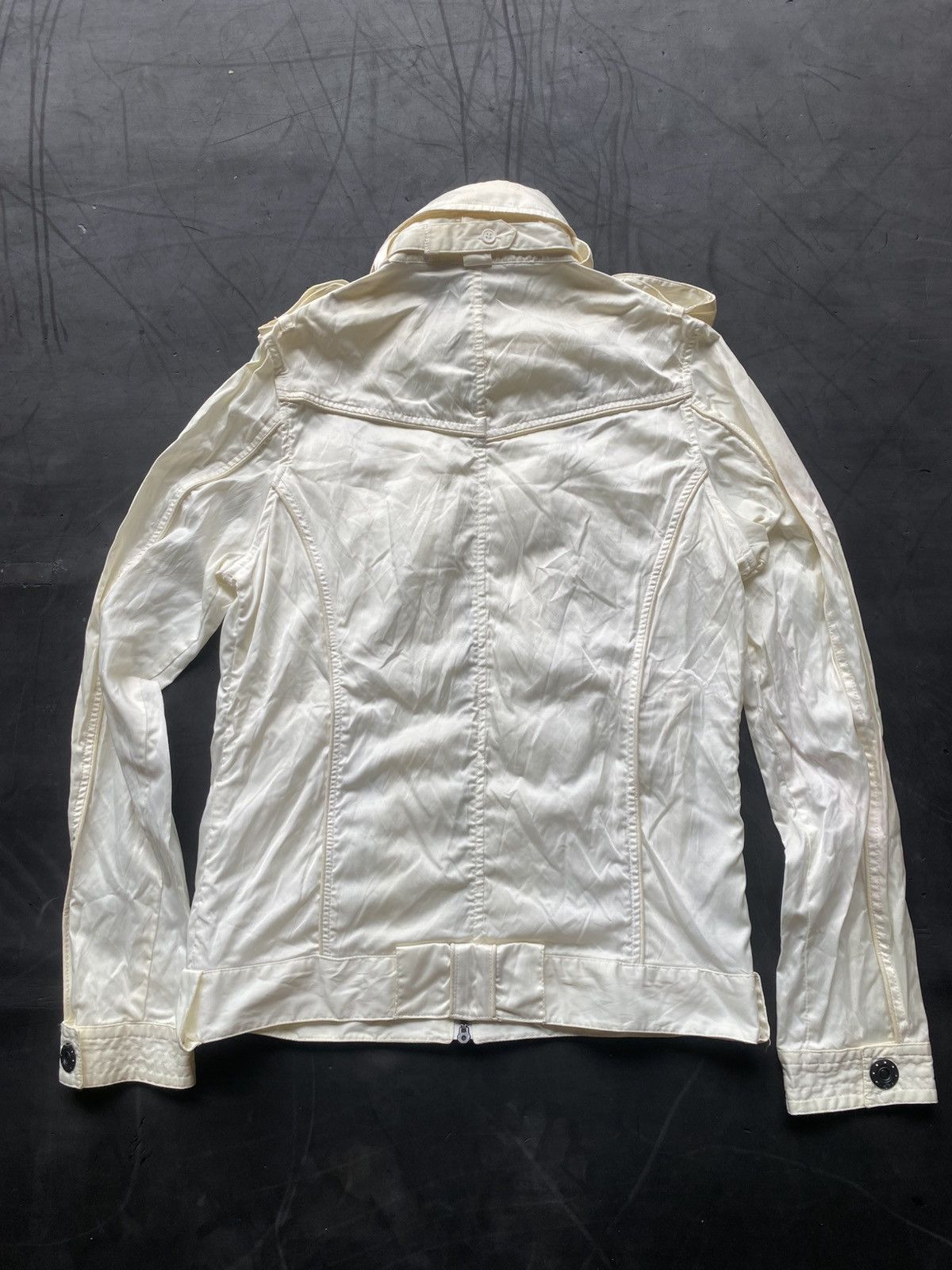 If Six Was Nine × Japanese Brand × Le Grande Bleu (L.G.B.) Pointchary japanese white biker jacket ifsix kmrii Size US M / EU 48-50 / 2 - 6 Thumbnail