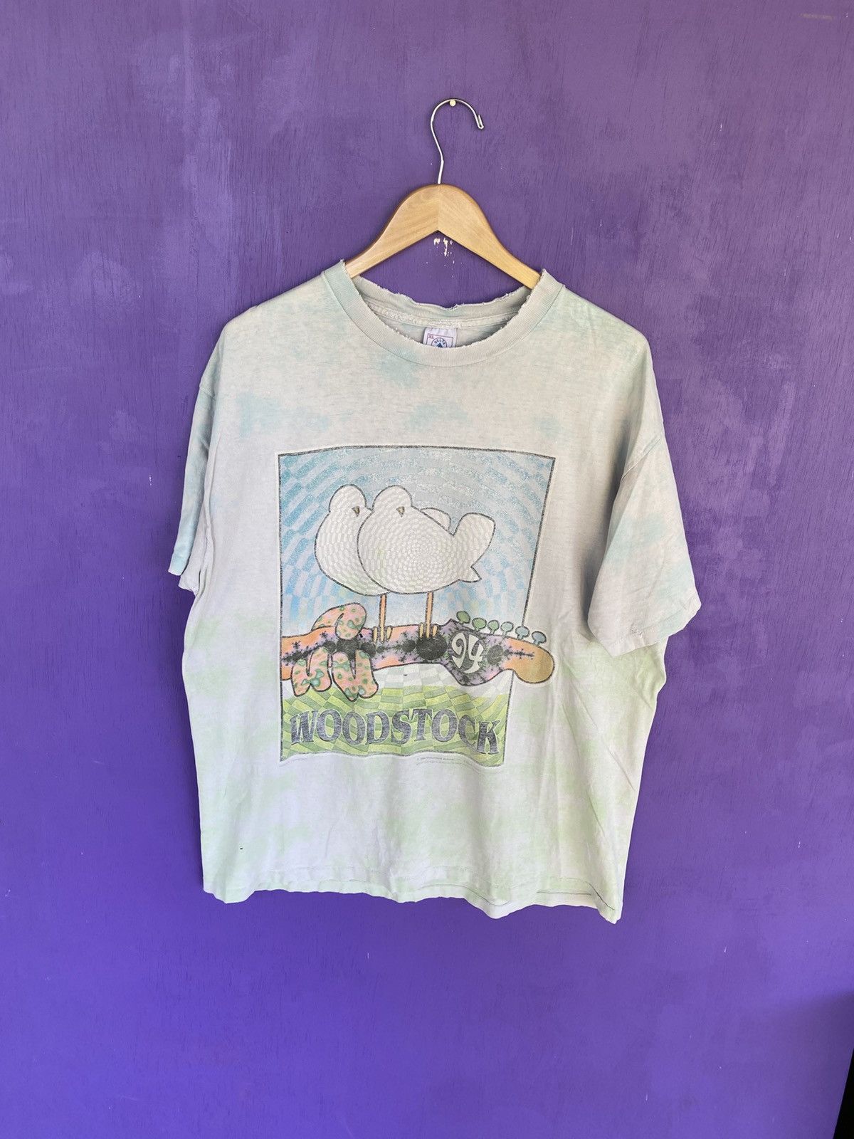 Other Vintage 1994 Woodstock new york t-shirt Size US XL / EU 56 / 4 - 1 Thumbnail