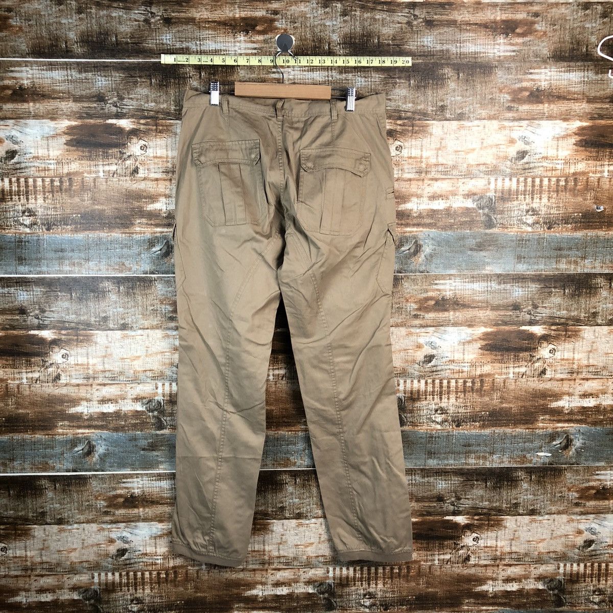 Japanese Brand TK Brown utility tactical Cargo Multipocket Pants #A2417 Size US 32 / EU 48 - 13 Thumbnail