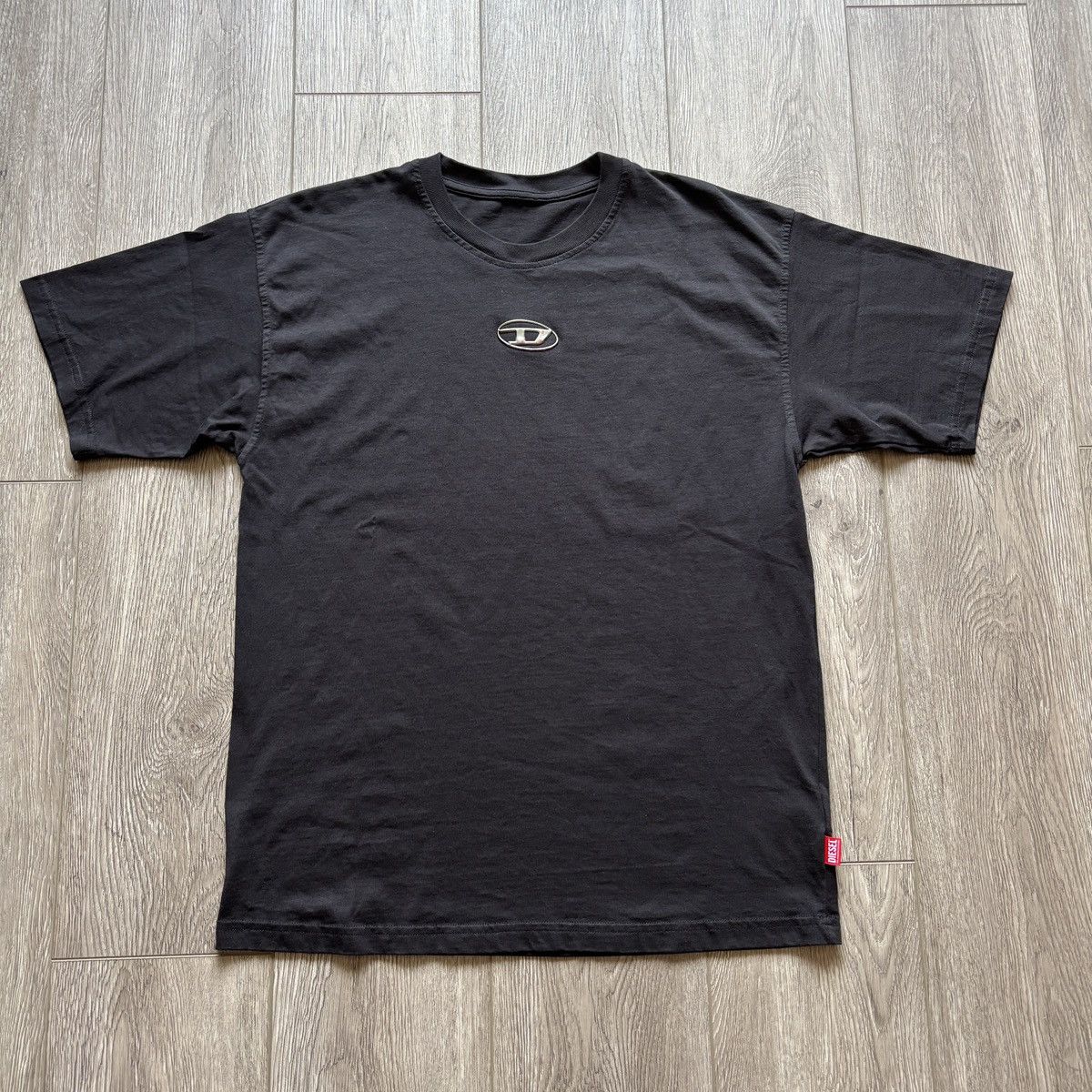 Diesel 3D Oval D Logo T-Shirt - Rusted/Patina Varient