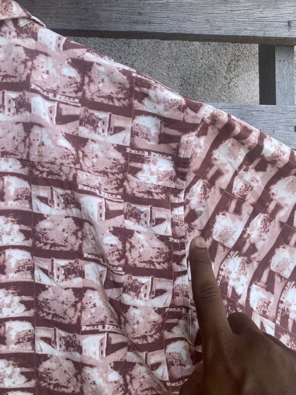 Pelle Pelle Vintage Pelle Pelle × Marc Buchanan Allover Print Shirt Size US M / EU 48-50 / 2 - 14 Thumbnail