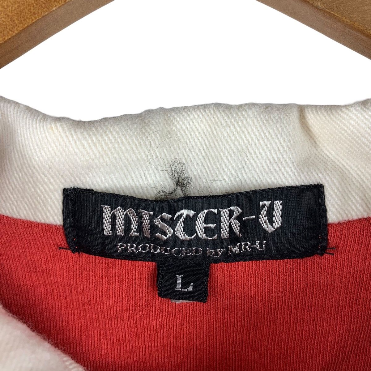 Other Vintage MISTER U rugby long sleeve polo tee Size US L / EU 52-54 / 3 - 3 Thumbnail