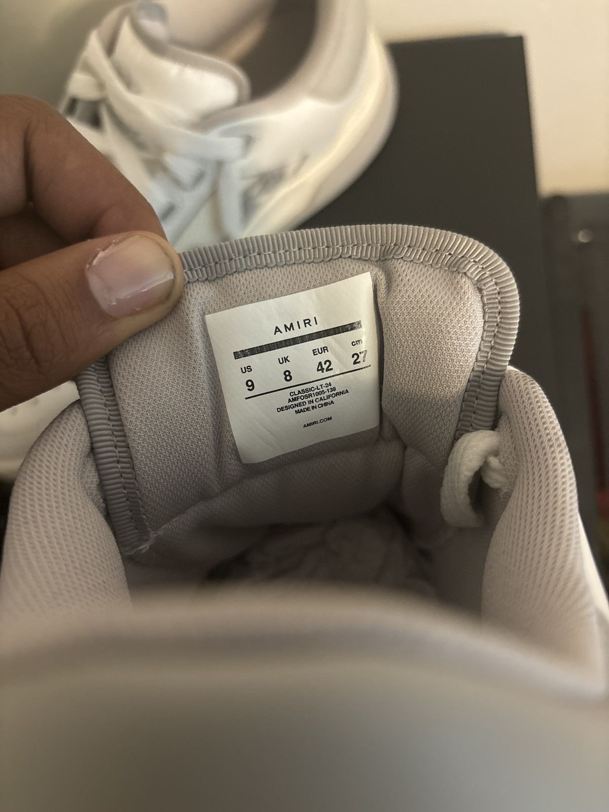 Amiri Amiri Classic Low Top Size US 9 / EU 42 - 6 Thumbnail