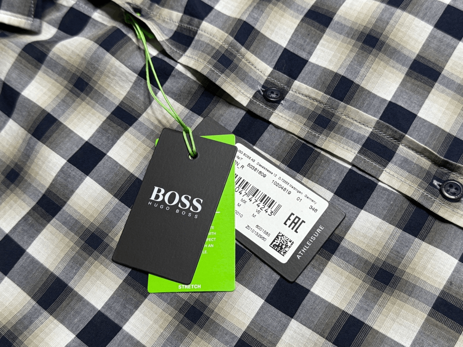 Hugo Boss Hugo Boss men's shirt M Size US M / EU 48-50 / 2 - 4 Thumbnail