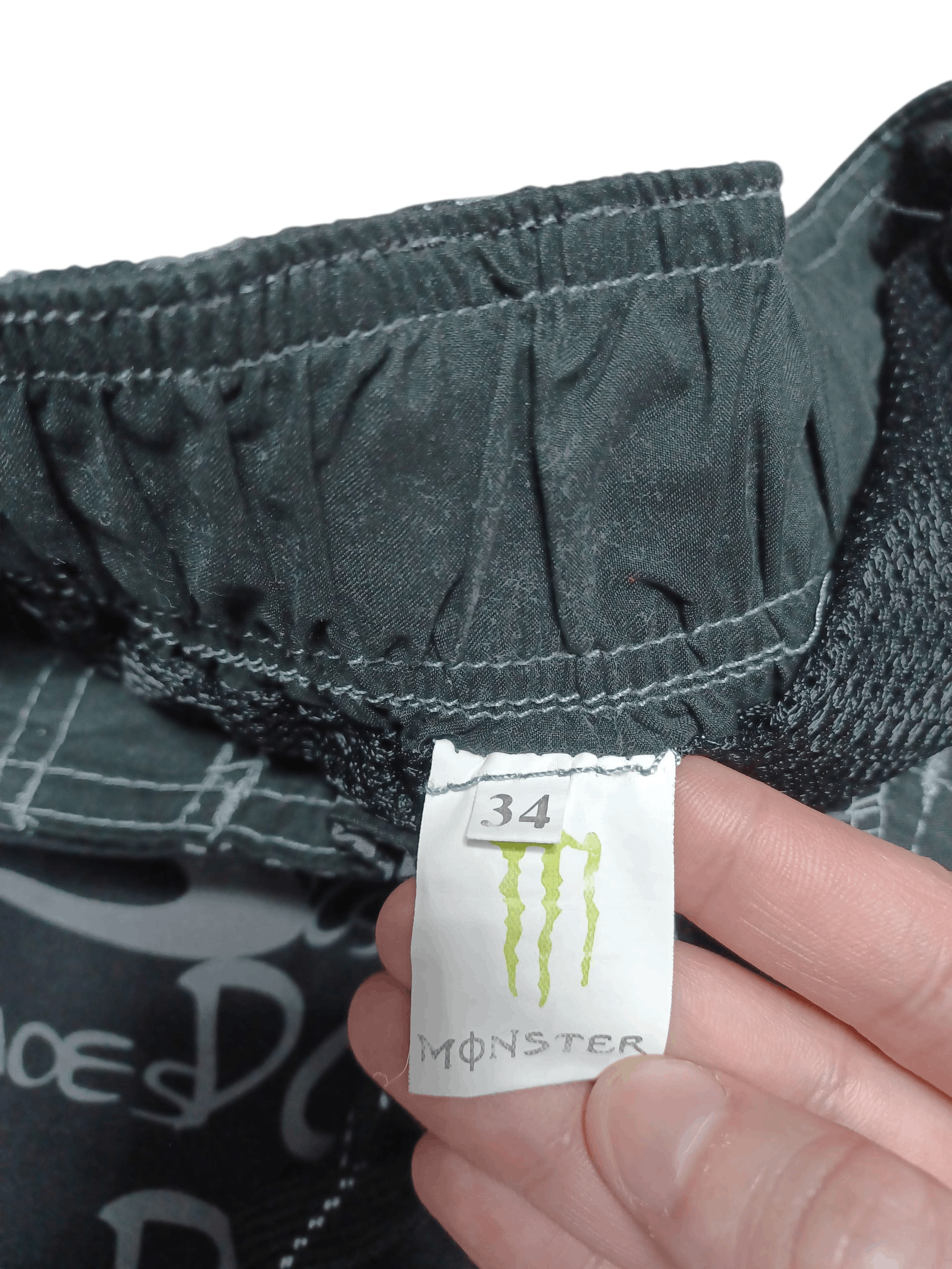 DC DC SHOES X MONSTER ENERGY STREETWEAR RAP SK8 RACING SHORTS Size US 34 / EU 50 - 4 Thumbnail