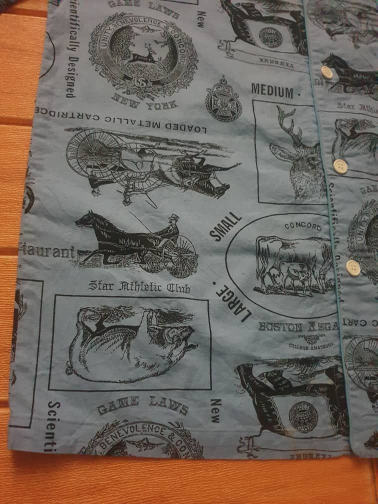 Japanese Brand Boston One time room Print Shirt Size US M / EU 48-50 / 2 - 6 Thumbnail