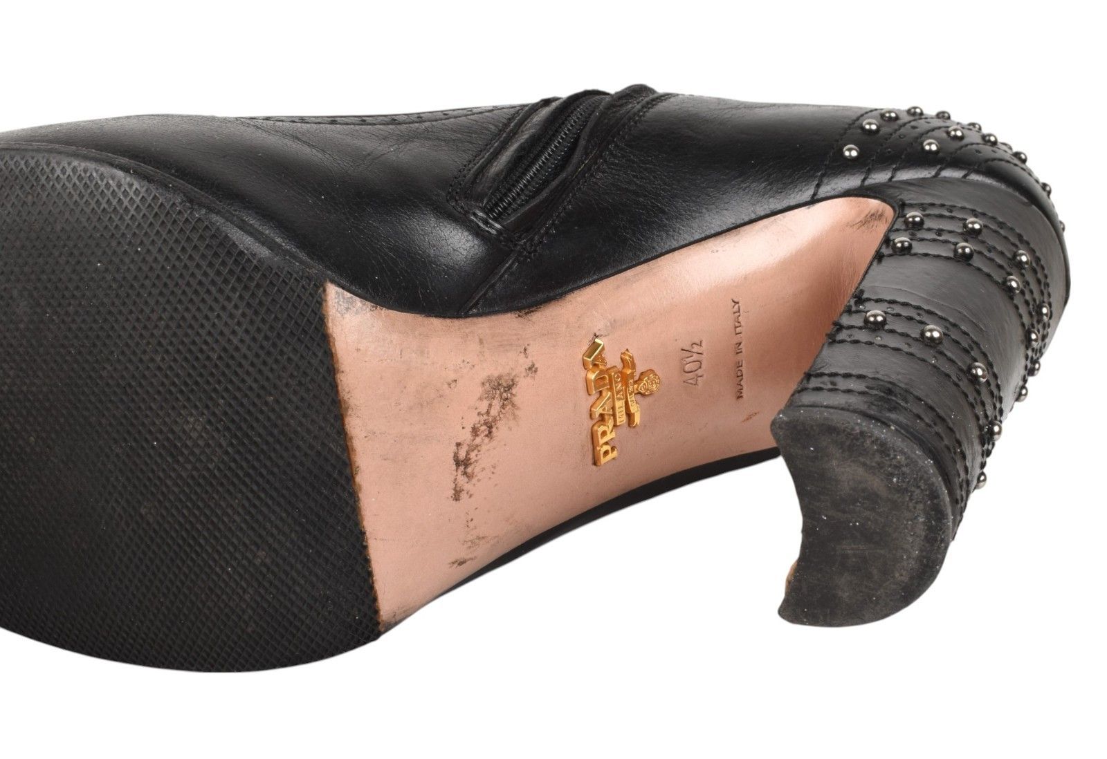Prada Prada Women Shoes High Heels Size EUR40 ½, US 9 1/2 Size US 9.5 / IT 39.5 - 7 Thumbnail