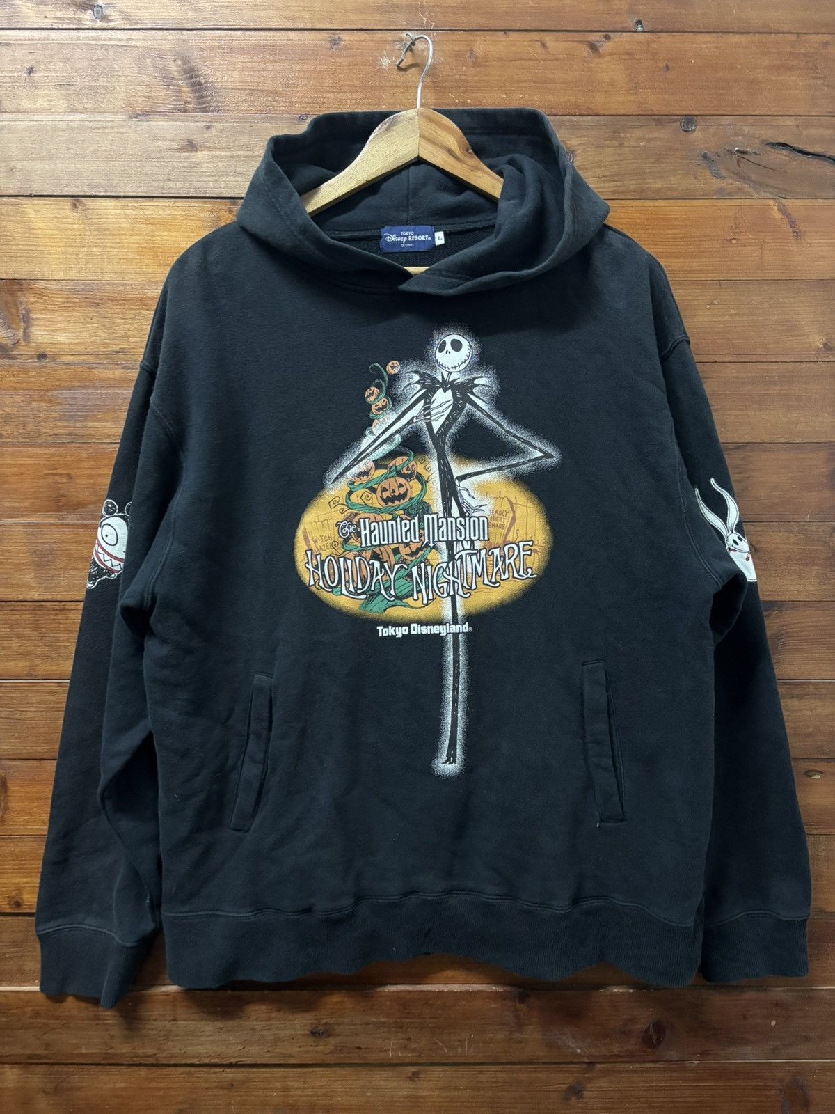 Disney Vintage tim burtons nightmare before christmas hoodie Size US L / EU 52-54 / 3 - 1 Thumbnail