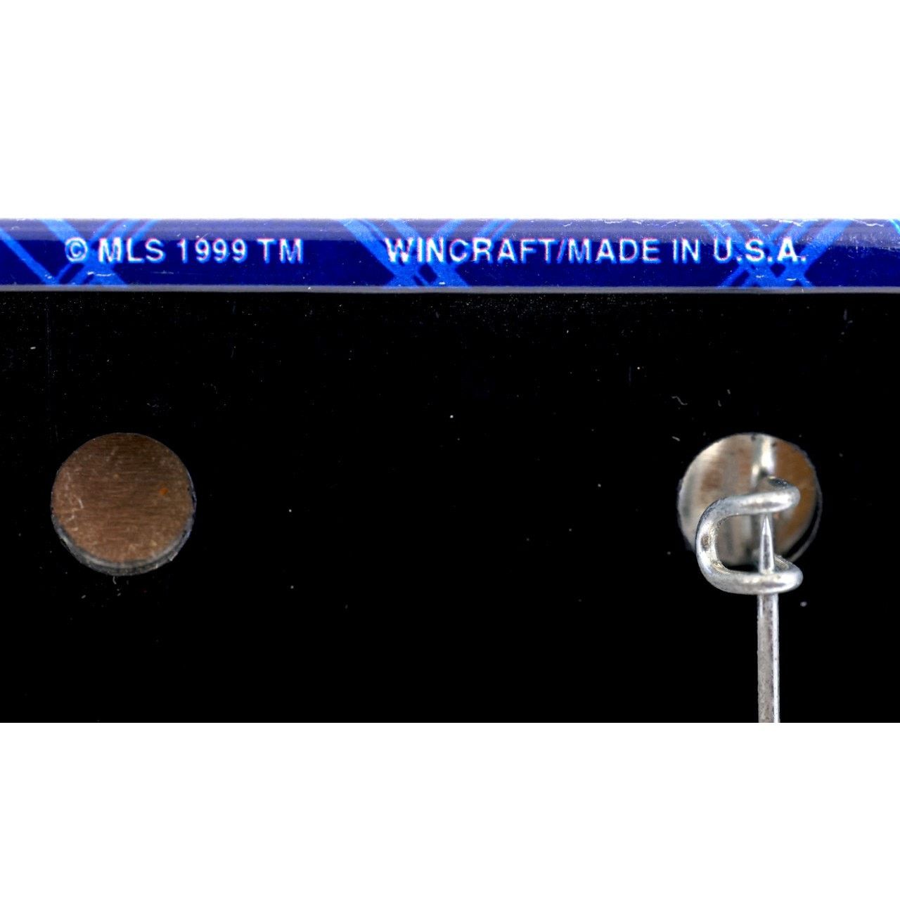 Other MLS Cup 1999 Vintage Blue Brooch Pin LA Galaxy vs DC United Size ONE SIZE - 5 Thumbnail