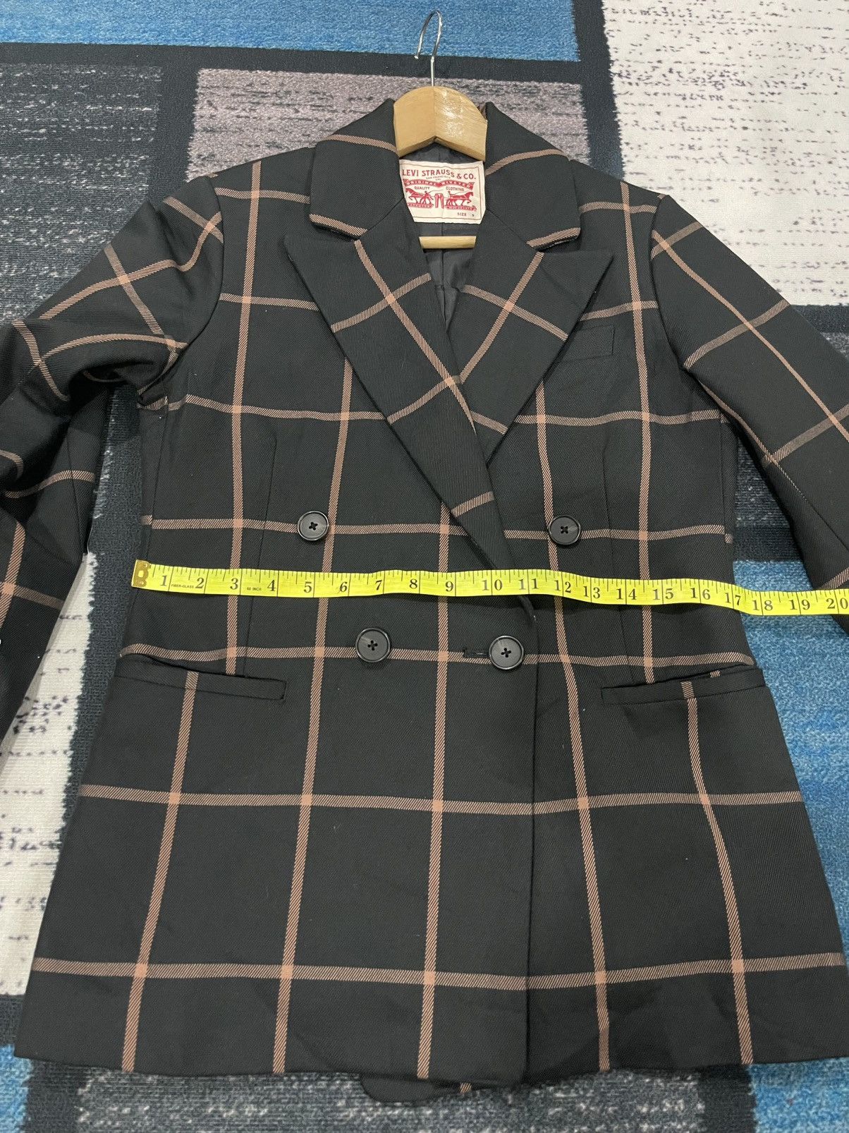 Levi's Levis Abner Blazer In Bonnie Plaid Size S / US 4 / IT 40 - 14 Thumbnail