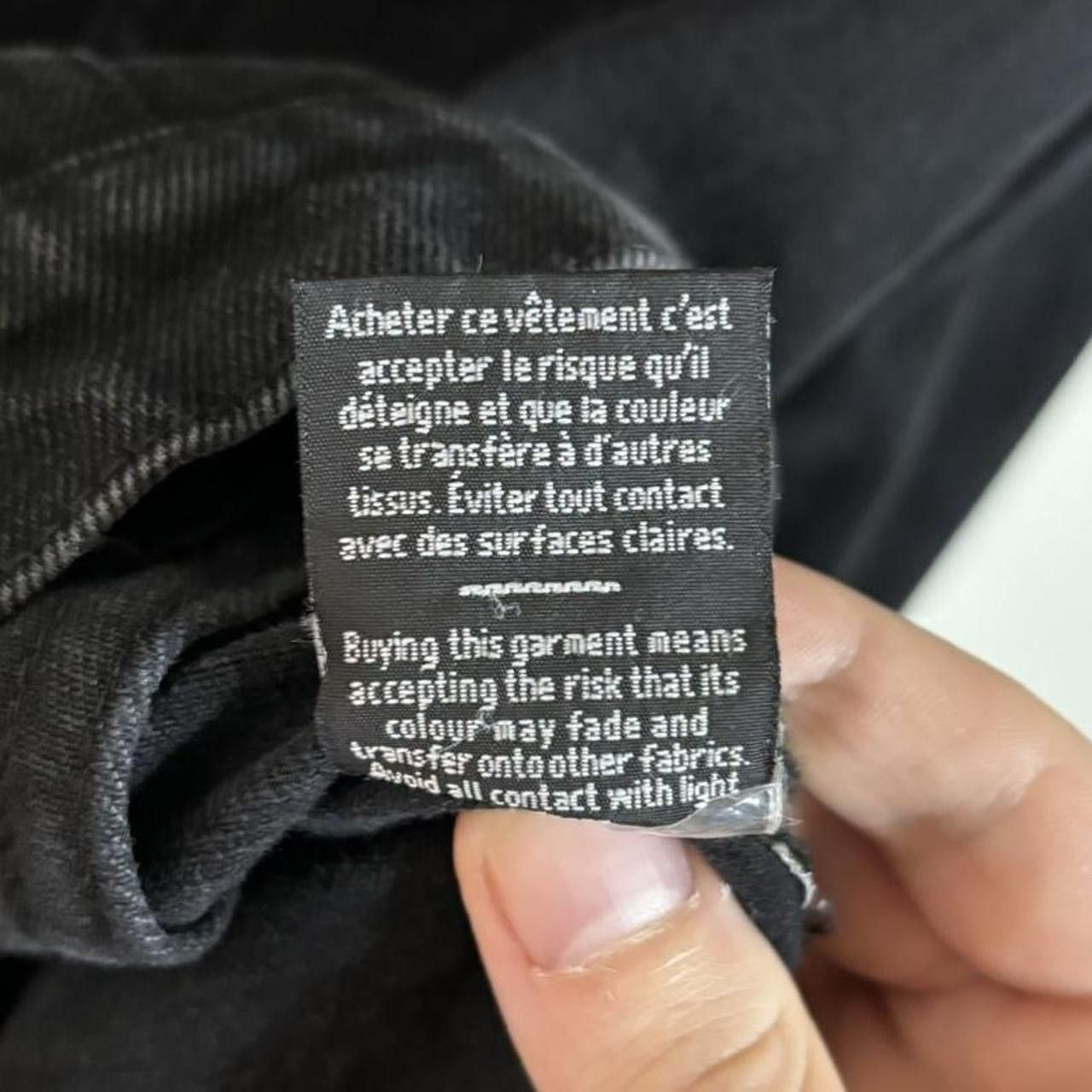 Other Faded Black Button-Up Denim Jacket Size US S / EU 44-46 / 1 - 5 Thumbnail