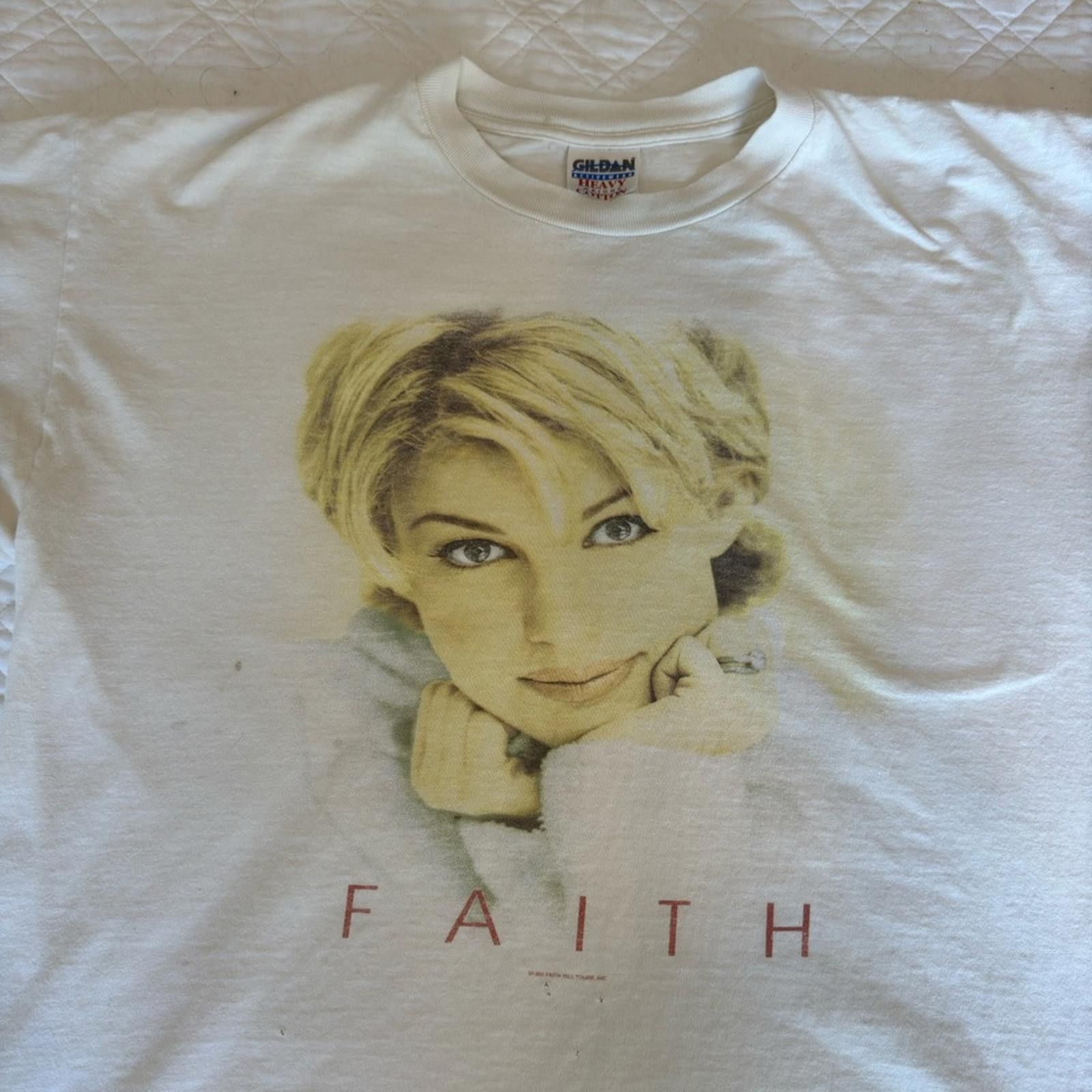 Gildan 1998 FAITH HILL ALBUM T-SHIRT Size US XL / EU 56 / 4 - 1 Thumbnail