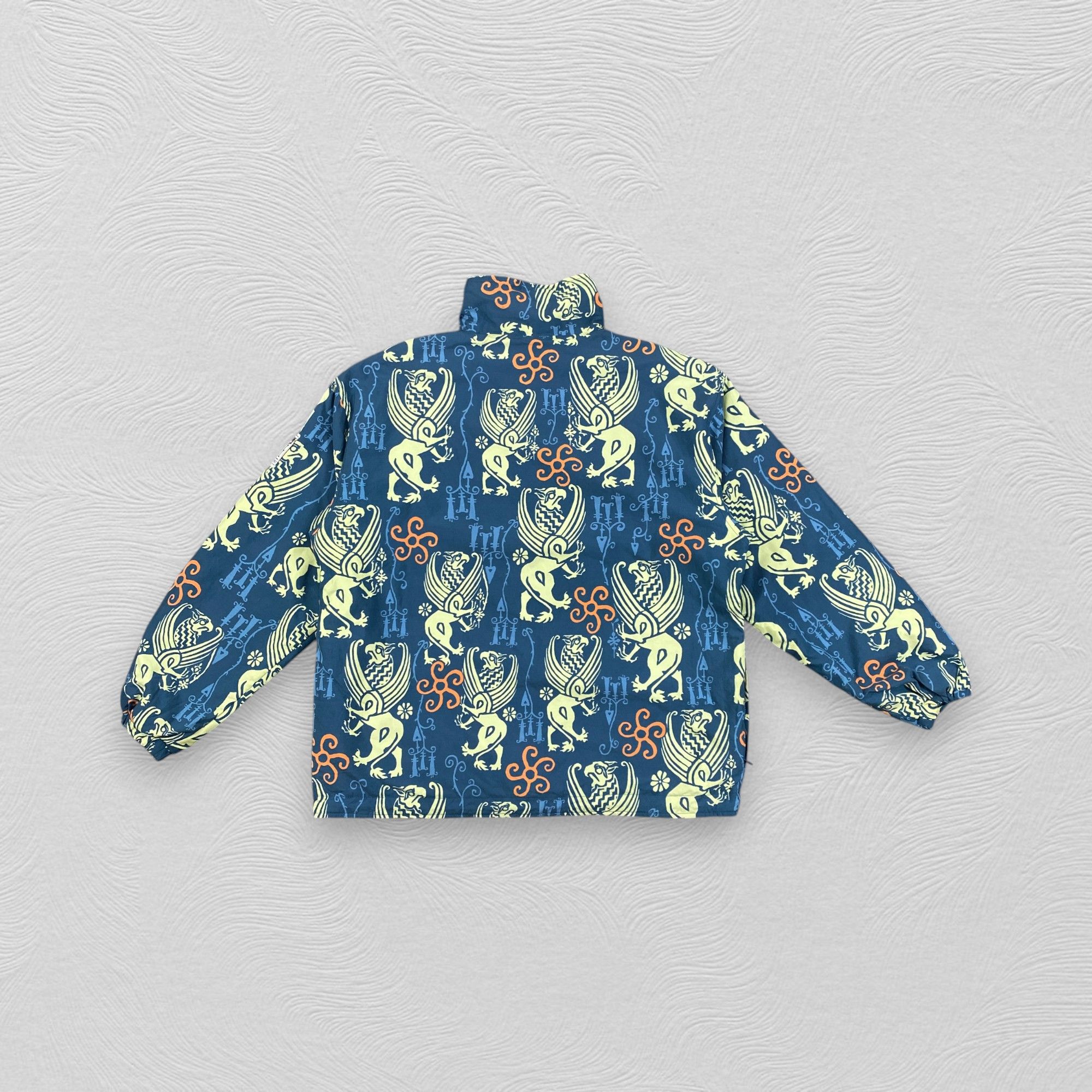 Japanese Brand Vintage Windsurfing Full Print Puffer Jacket -J122 Size US XL / EU 56 / 4 - 2 Thumbnail