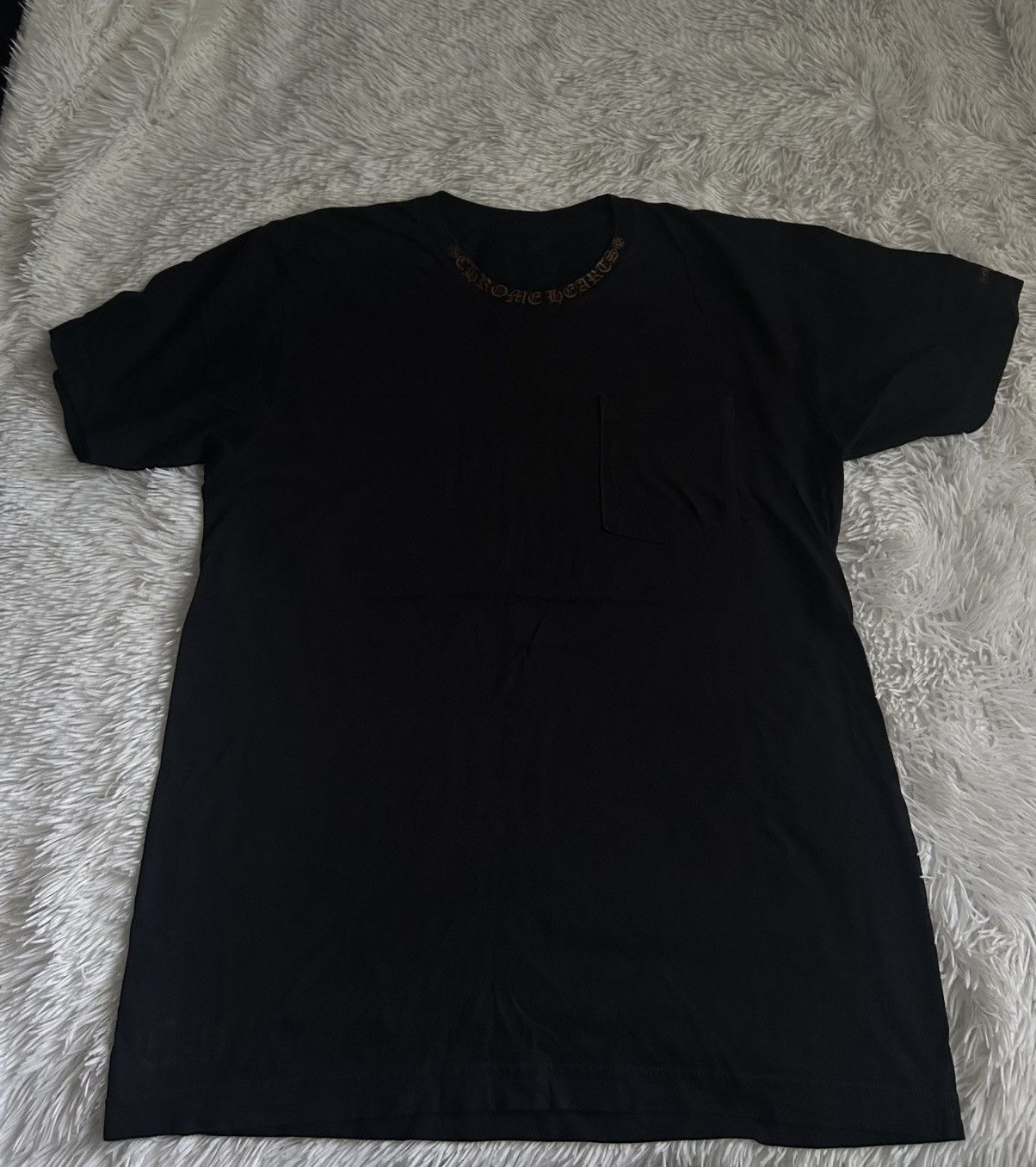 Chrome Hearts Neck Logo T Shirt Size Large