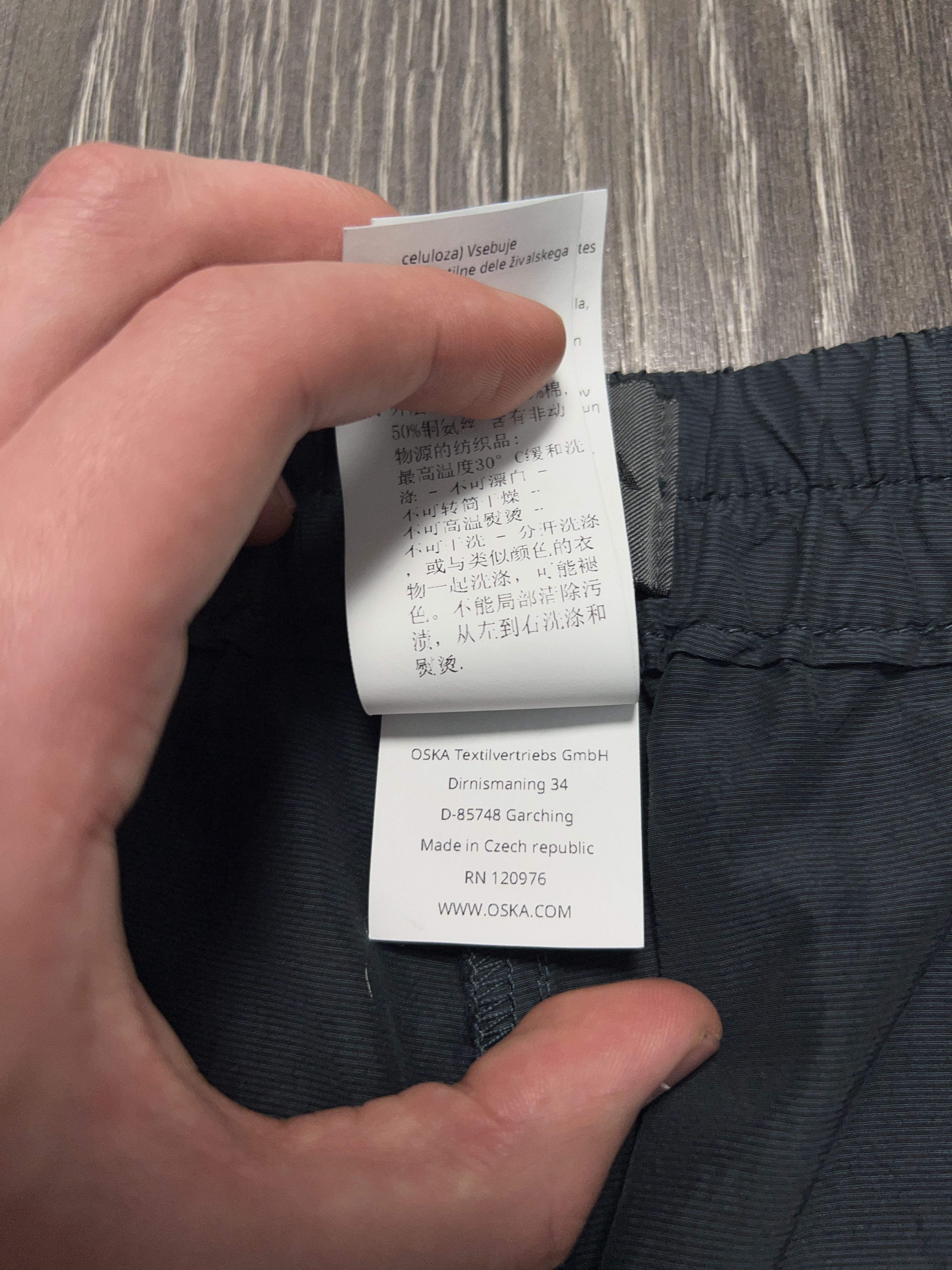 OSKA 437 Cotton Cupro Trousers Pants Wide Leg Size 4 UK 16/18 Size 34" / US 12 / IT 48 - 6 Thumbnail
